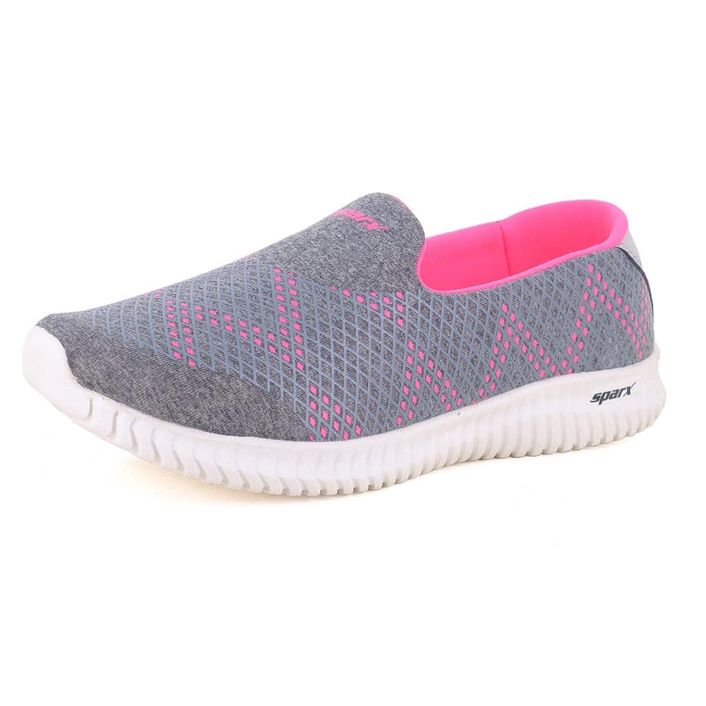 SPARX Womens SL 123 | Enhanced Durability & Soft Cushion | Grey Running Shoe - 6 UK (SL 123)