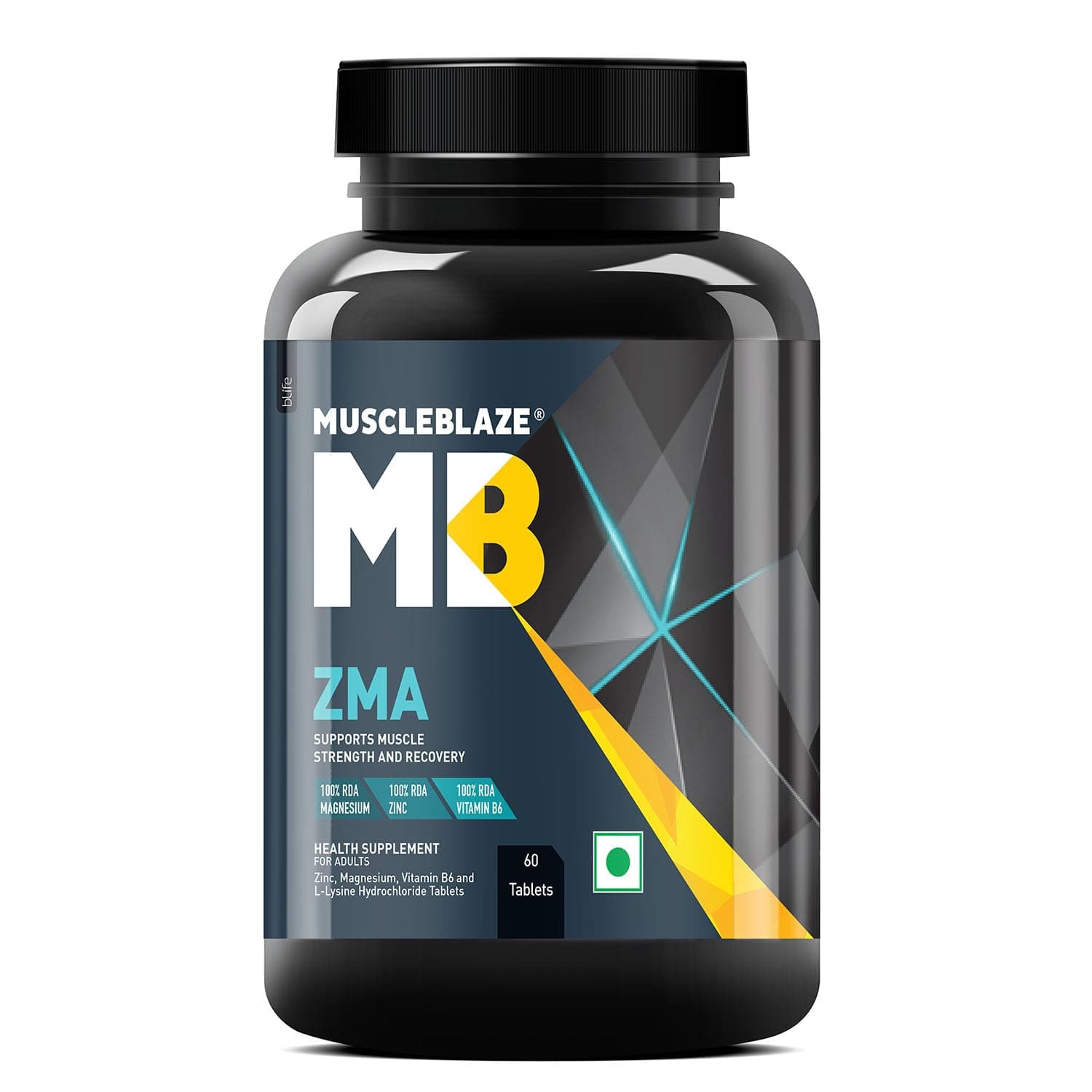 MuscleBlaze ZMA, 60 Tablets