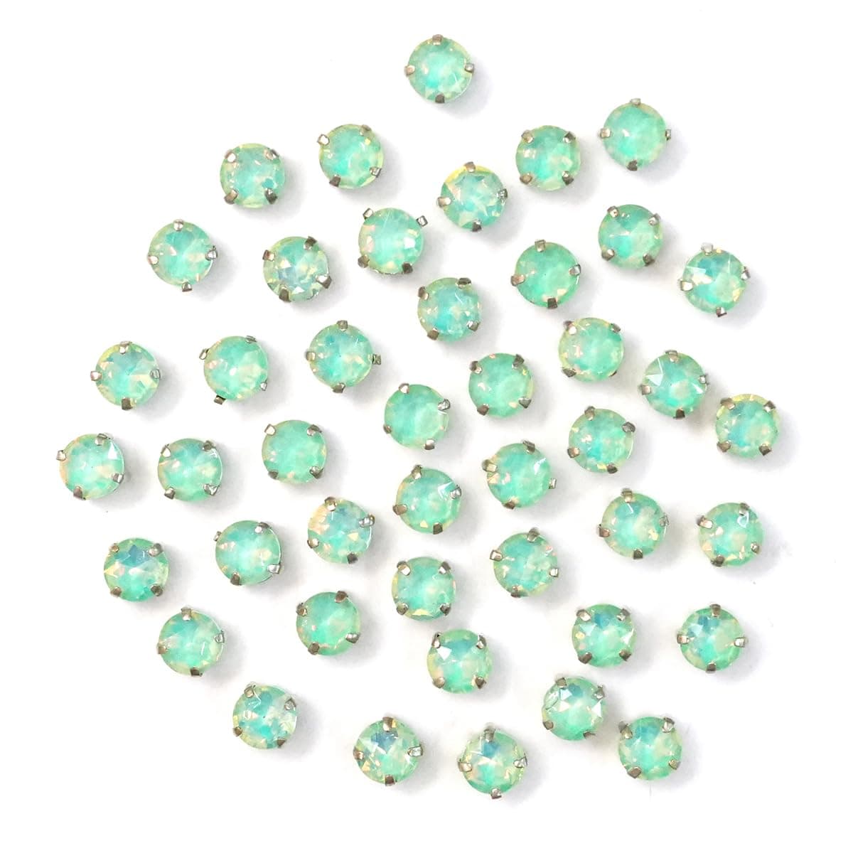 EmbroideryMaterial Sew on Crystal Glass Stones/Rhinestones/Gemstones/for Craft, Embroidery Work, Jewellery Making, Dress (Boat Shape, 5X10 MM, 72 Pcs)