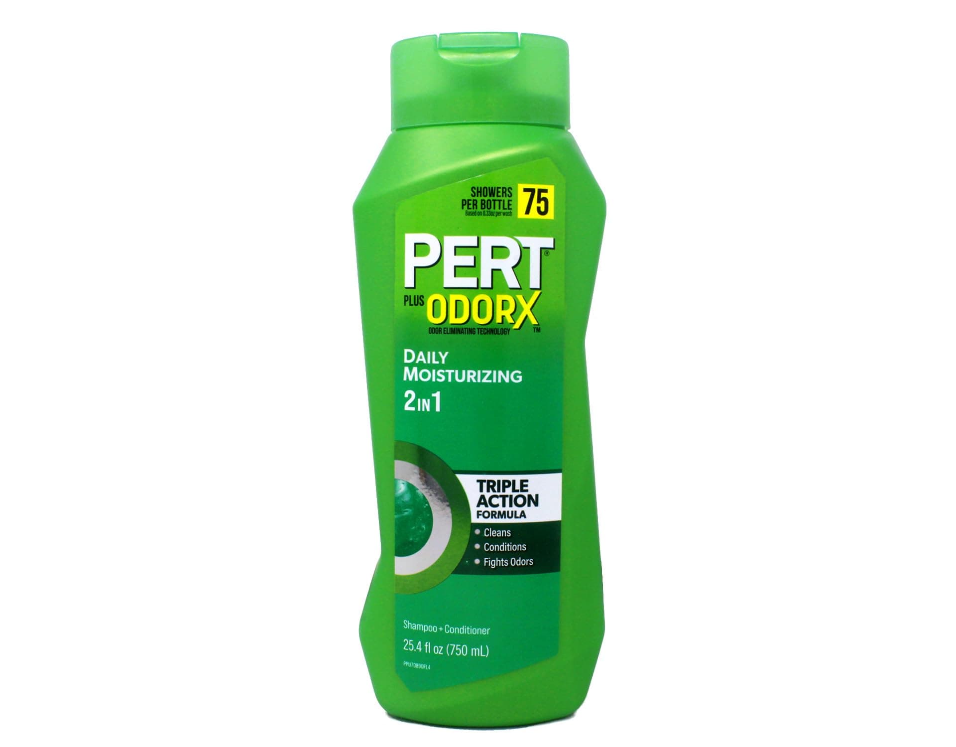 Pert Plus 2in1 Shampoo + Conditioner, Medium, for Normal Hair, 25.4 Ounce Bottles (Pack of 4)