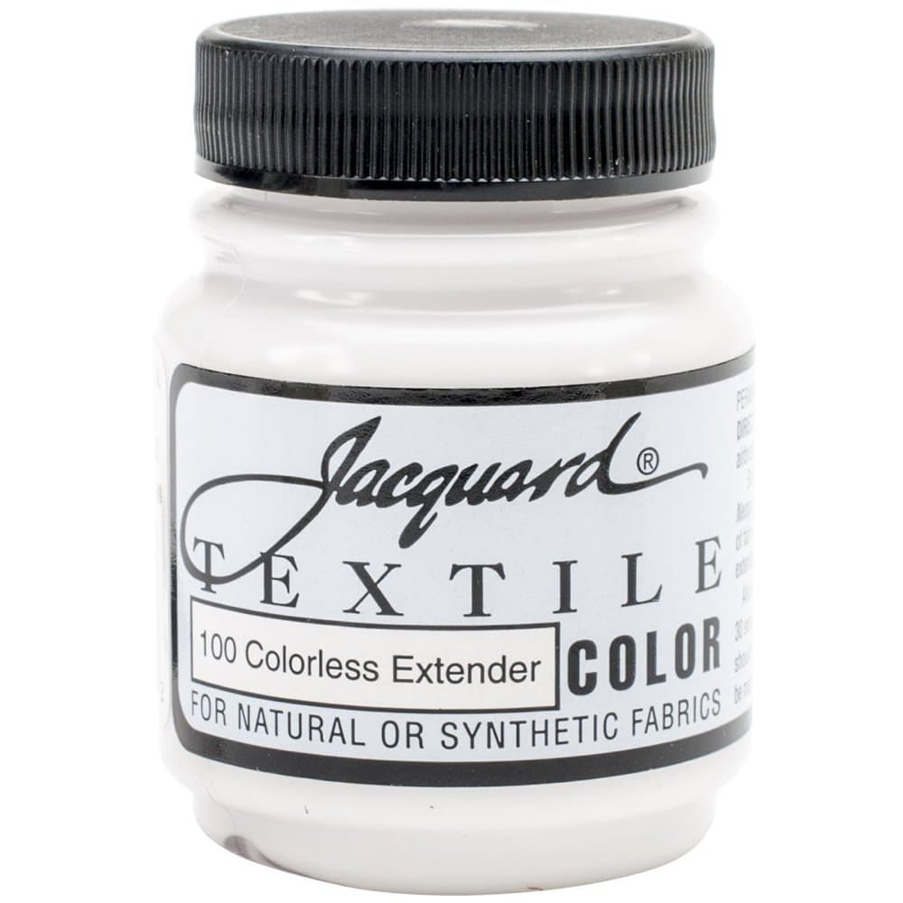 Jacquard Products Textile Color Fabric Paint, 2.25-Ounce, Clear Extender