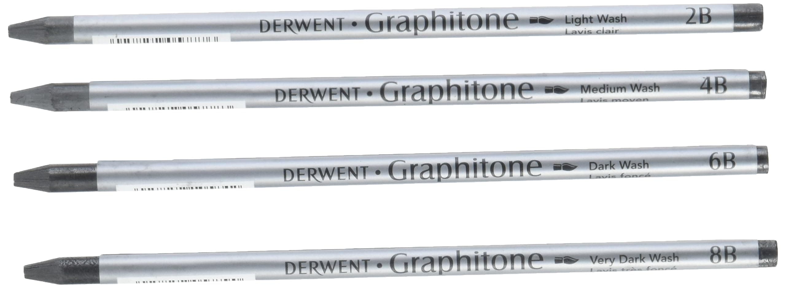 Derwent Watersoluble Graphitone Blister (Set of 4)