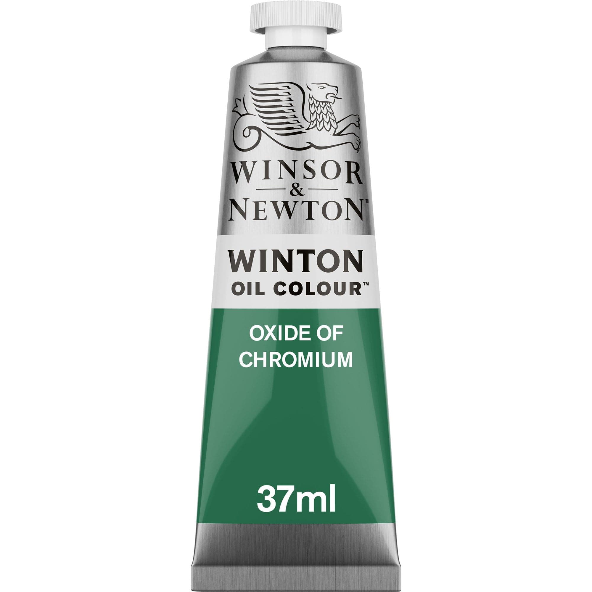 Winsor & Newton Winton Oil Colour Oxide Of Chromium (459) in 37 ML Tube, Highly Pigmented Oil Painting Colors for Canvas & Paper, Art Supplies for Beginners & Professional Artists