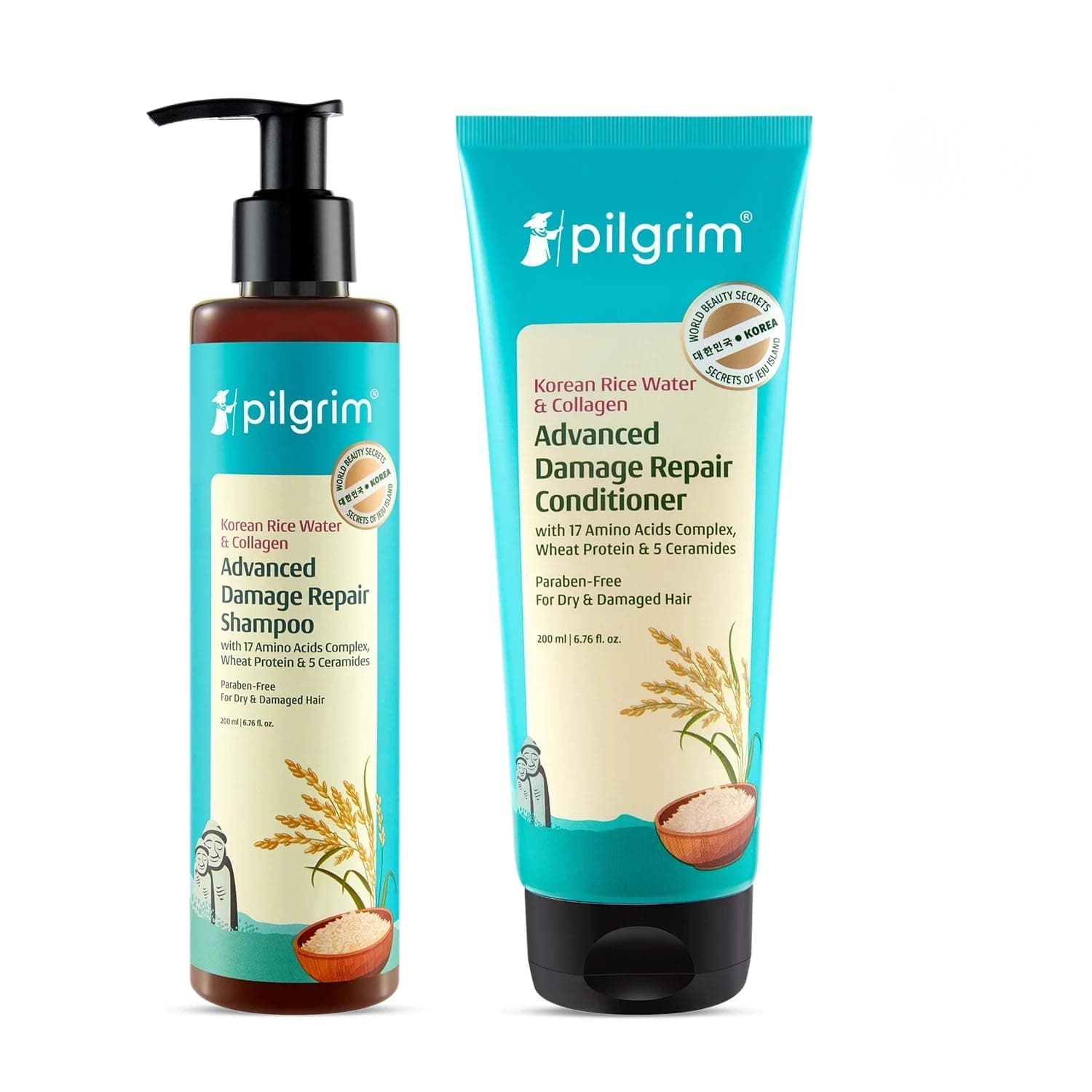 Pilgrim Damage Repair Hair Care Duo