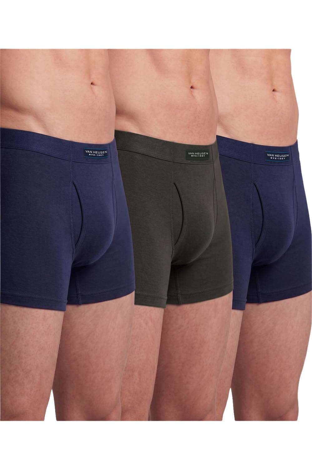 Van Heusen Men's Cotton Briefs (Pack of 3) (10031_Dark Navy, Dark Navy,PEAT-XXL_Multicoloured_2XL)