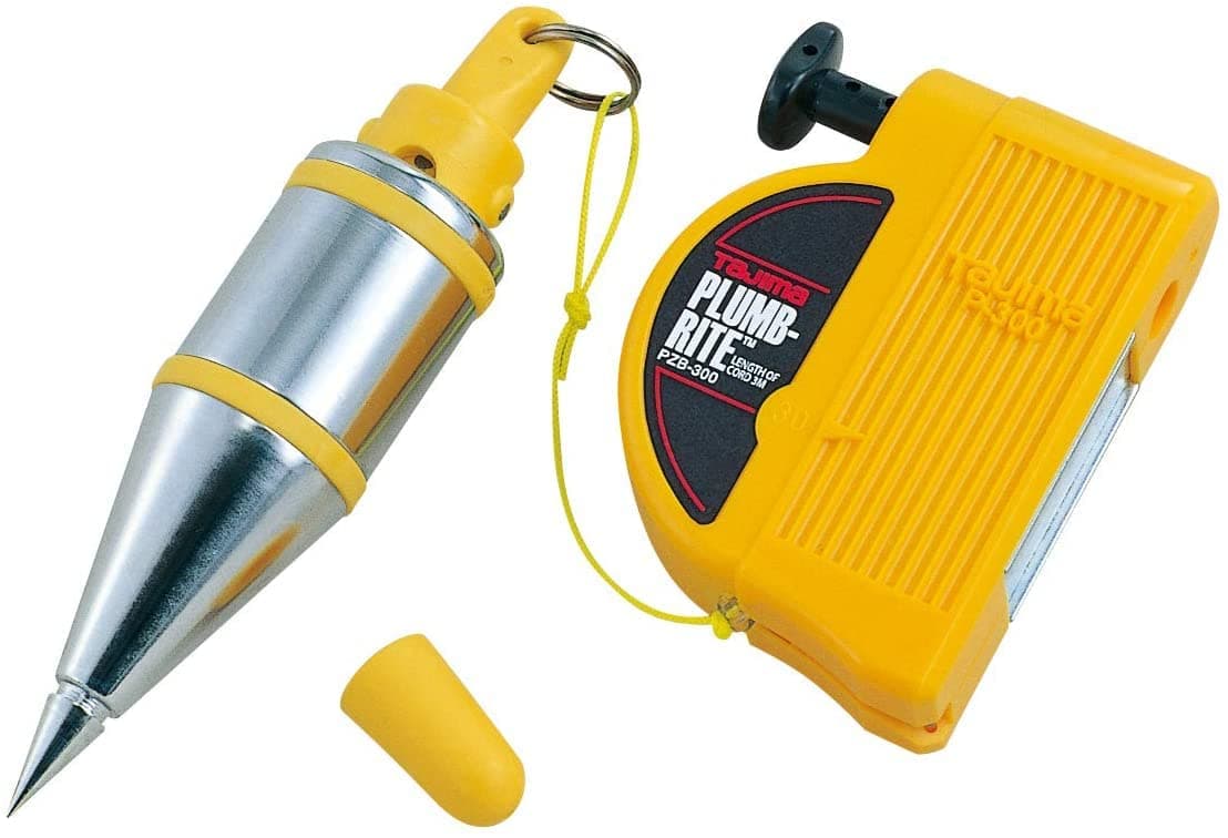 10-Ounce, Standard Grip : Tajima PZB-300 Plumb-Rite Compact and Light-duty Plumb Bob setter with 10-Ounce Bob
