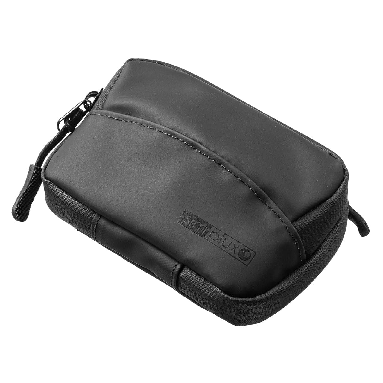 Sanwa Direct Smart Key Case, Storage for 2 Smart Keys, Holds 2 Cards, Waterproof, Dustproof, Water Stopping Zipper, Includes Key Ring