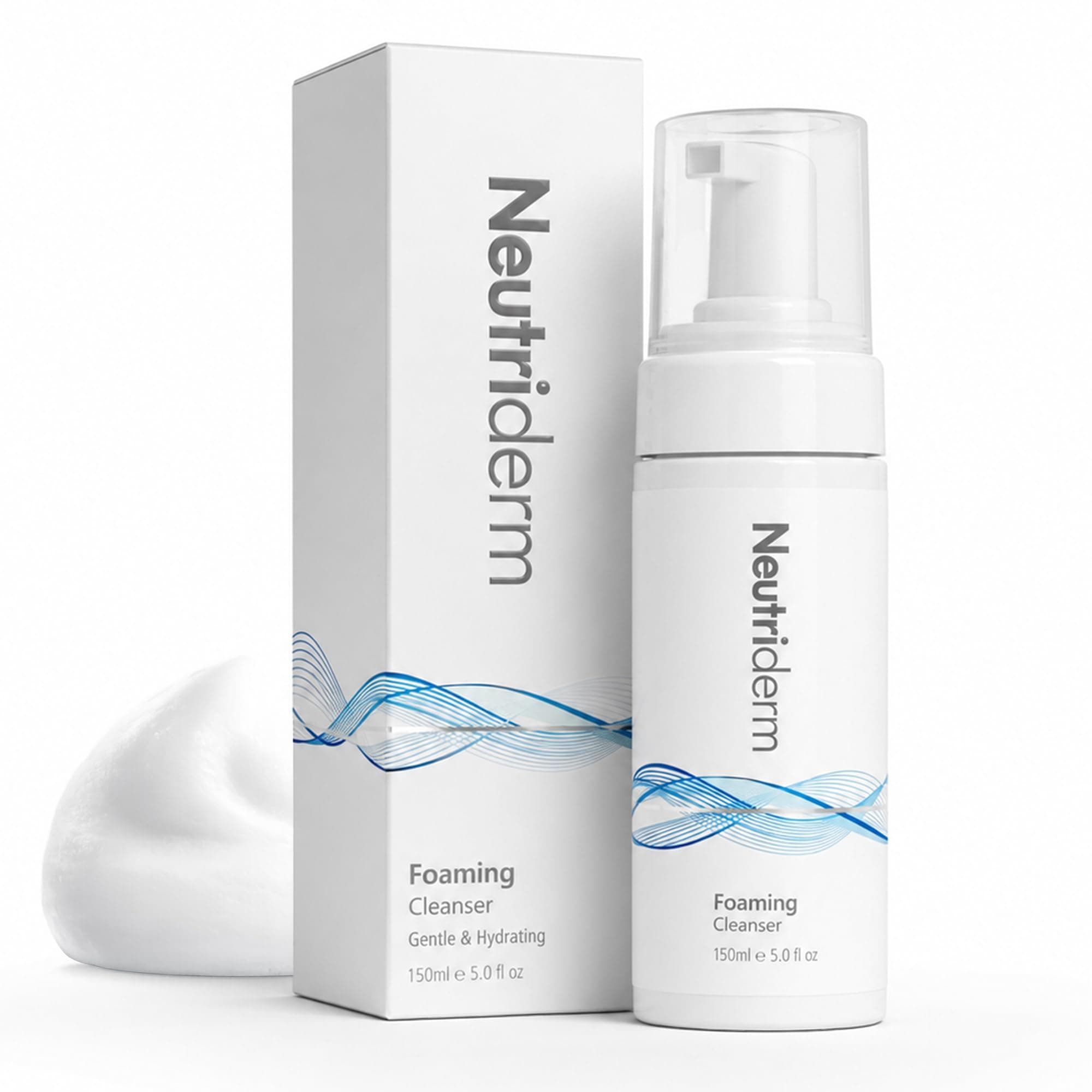 Neutriderm Foaming Face Wash with Niacinamide & Vitamin C, 150 ml