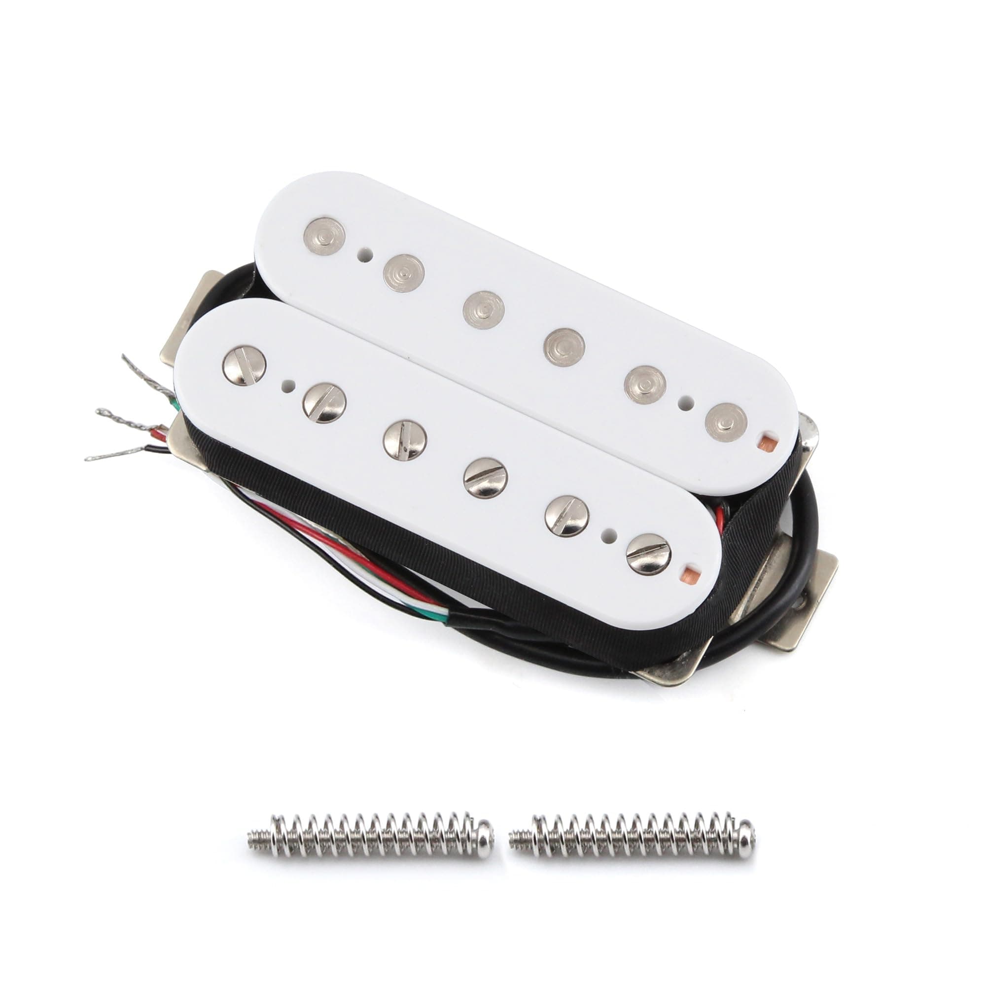 FLEOR FLEOR White Pickup Guitar Humbucker Double Coil Humbucker Bridge 52mm Ceramic Magnet