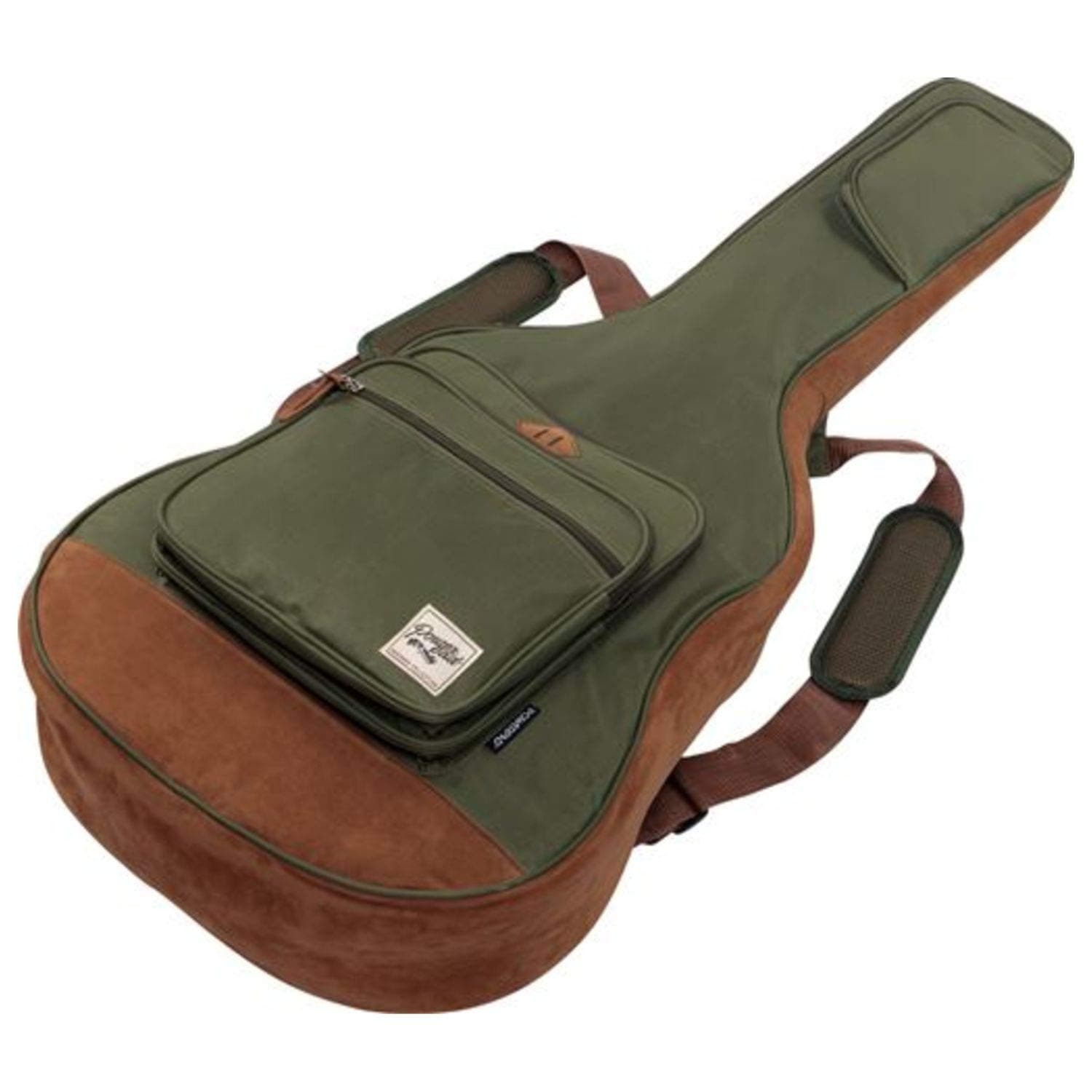 Ibanez Canvas Acoustic Guitar Bag POWERPAD Series IAB541-MGN, Green