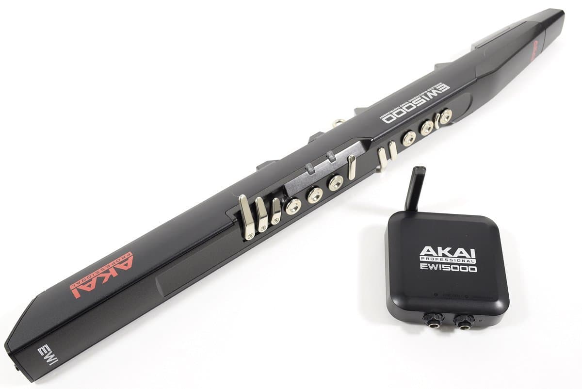 Akai Professional EWI5000|Battery-Powered Electronic Wind Instrument with On-Board Sound Library (Black)