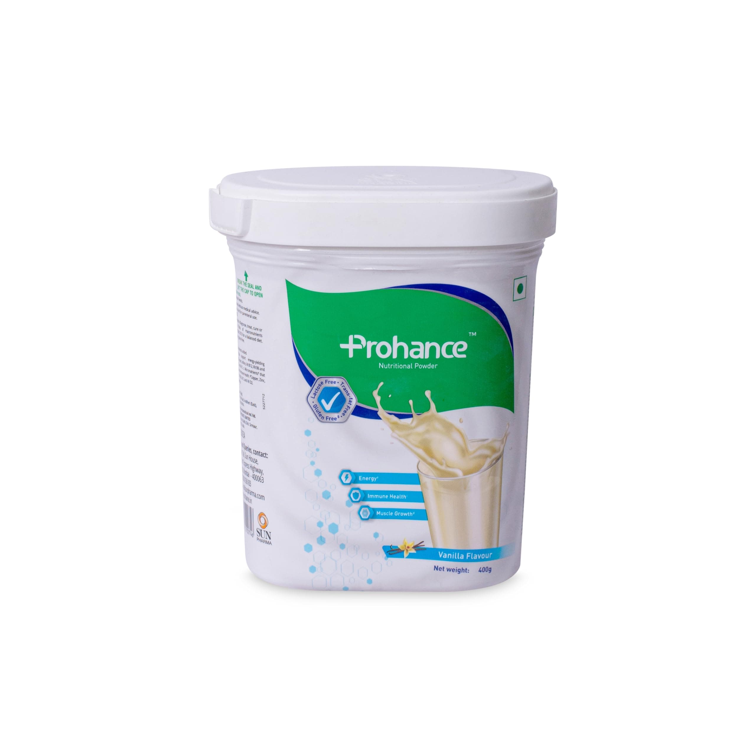 Prohance Nutrition and Food Powder, Vanilla, Pack of 400 g