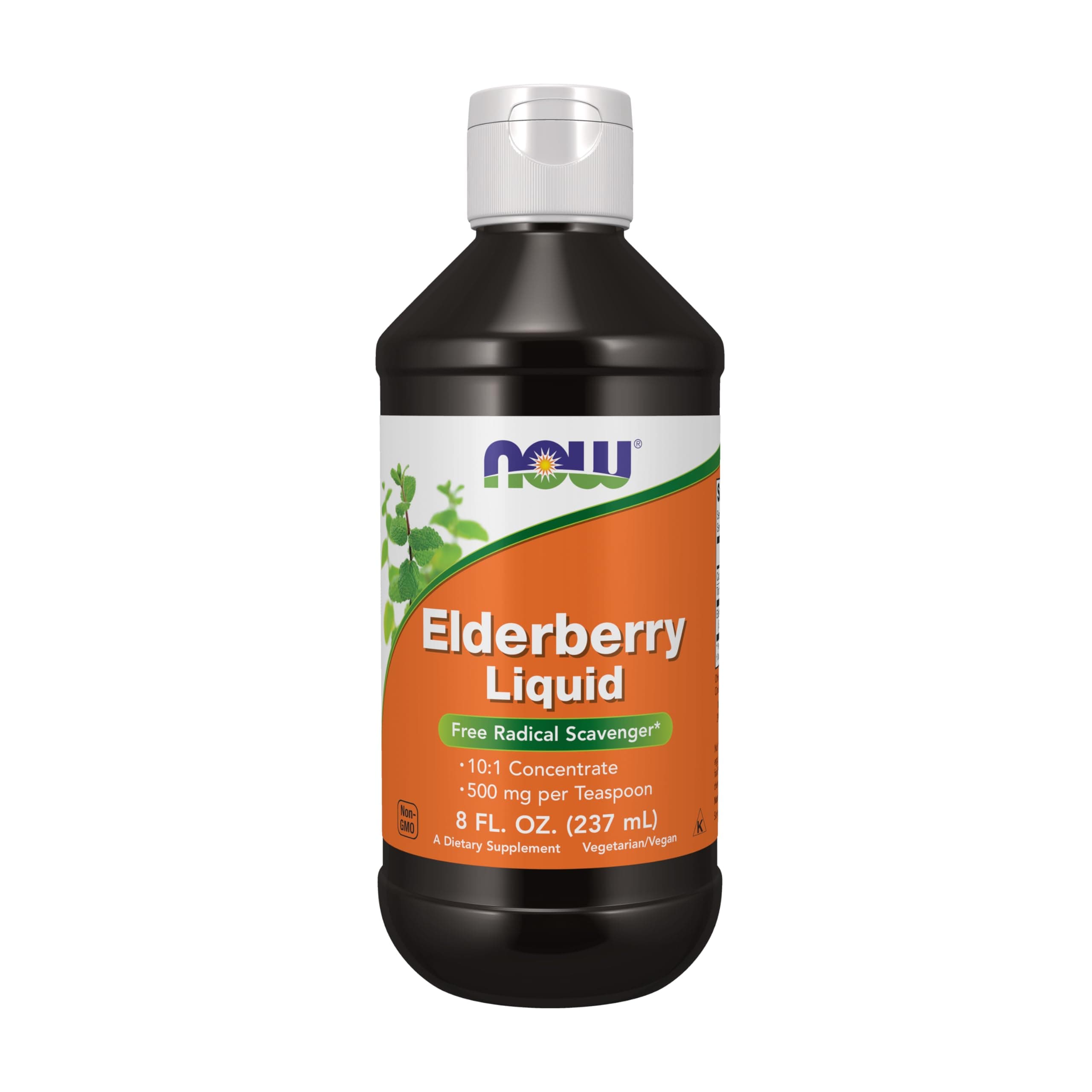 Now Foods Elderberry Liquid Concentrate, 8-Ounce