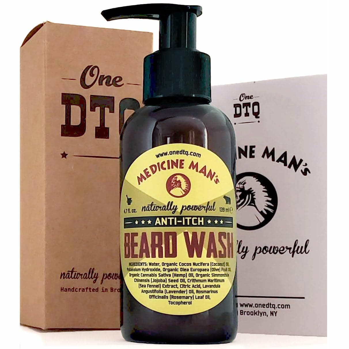 Medicine Man's Itchy Beard Wash 4.7 Fl. Oz. By OneDTQ