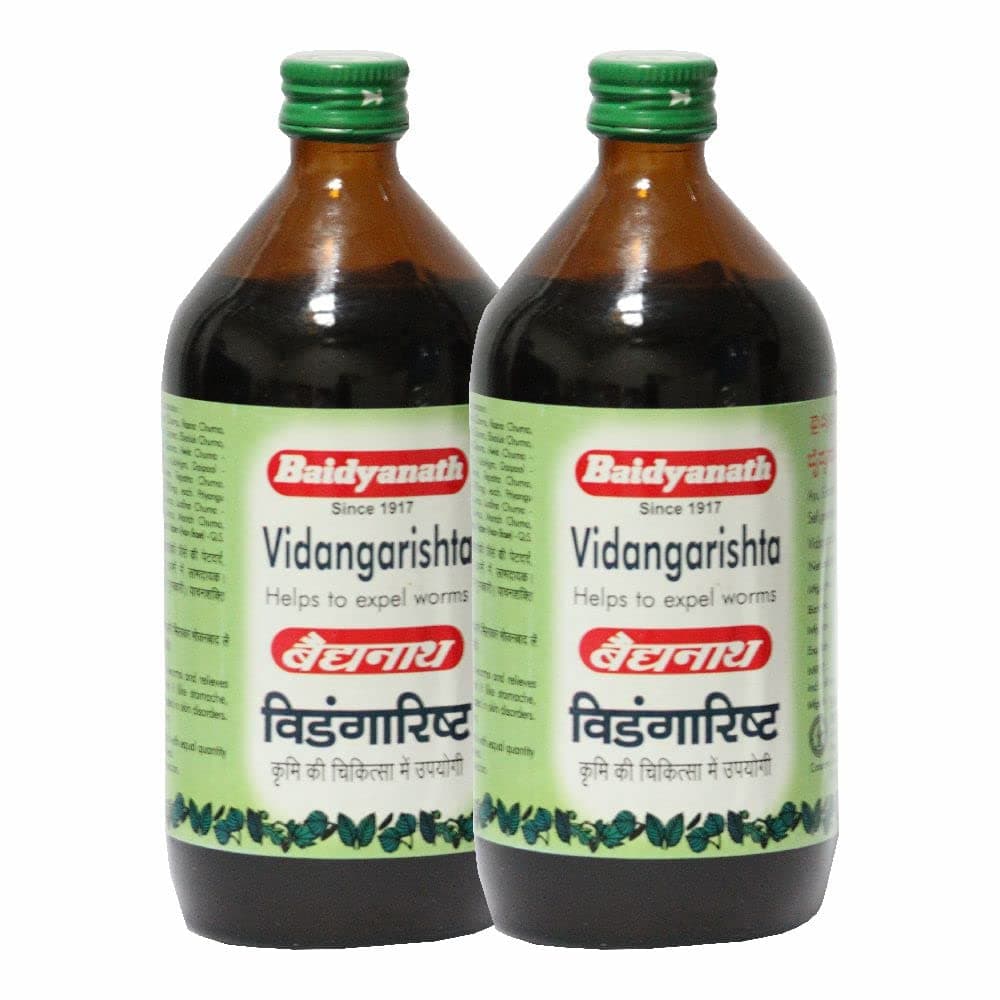 Baidyanath Asli Ayurved Vidangarishta-450 Ml (Pack Of 2)
