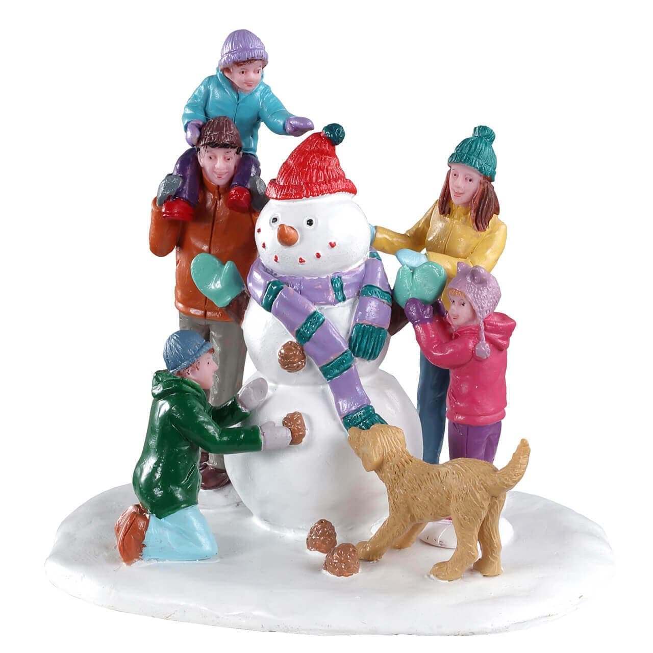 Lemax Village Collection Snowman Teamwork # 03511