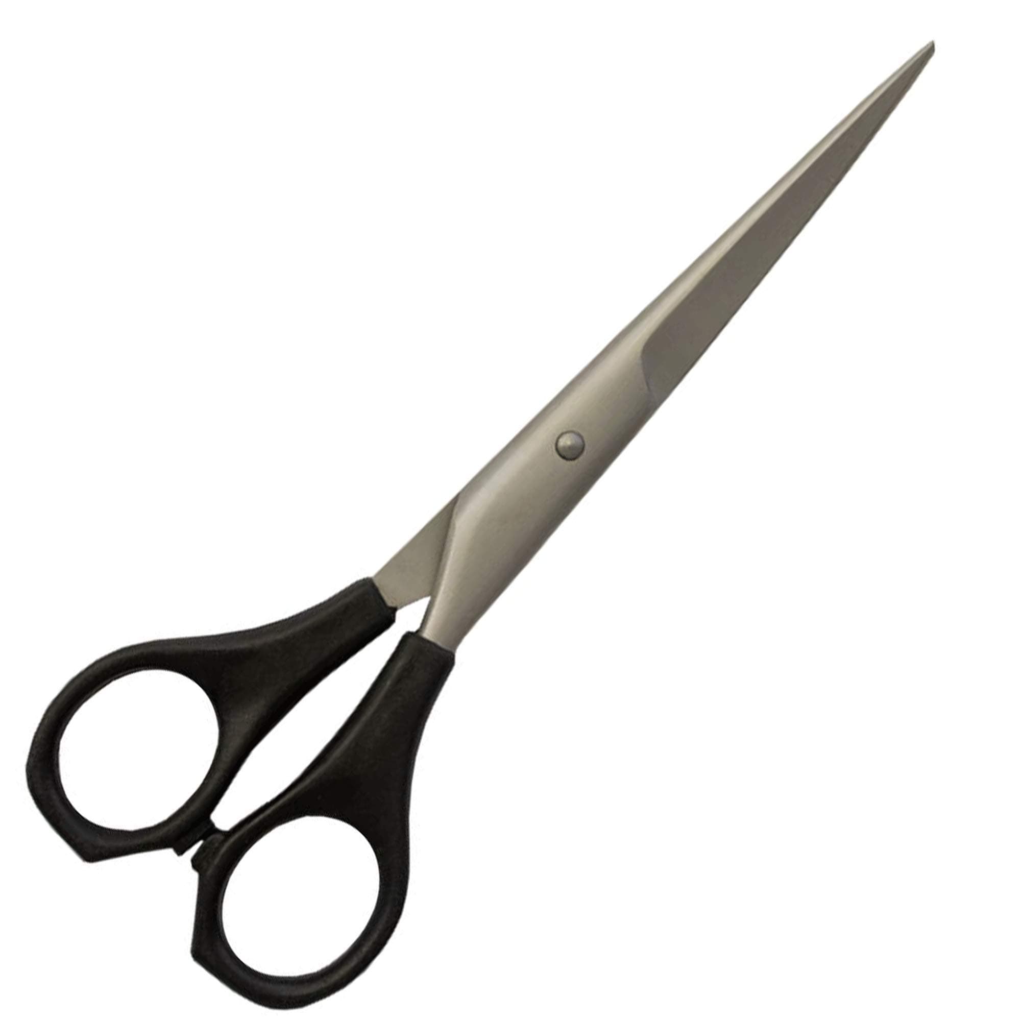 Hair Scissors Professional Lightweight Haircut Scissor for Hairdresser, Barber, Salon Stainless Steel Black Handle 6 Inch