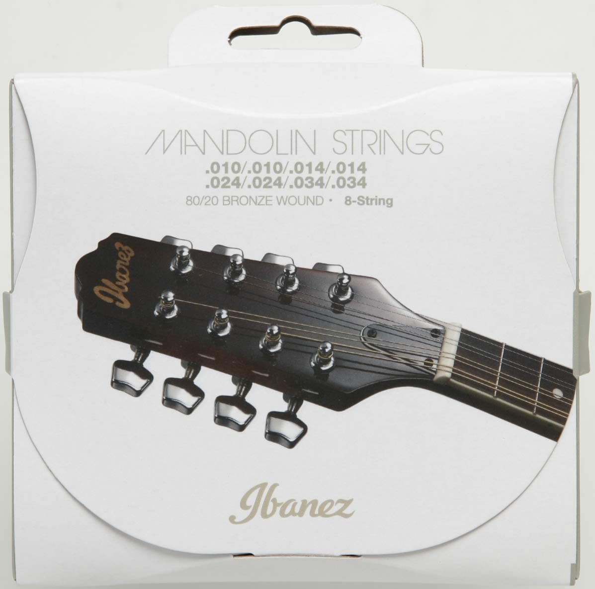 Ibanez IMDS4 8-String Mandolin String Set, Bronze