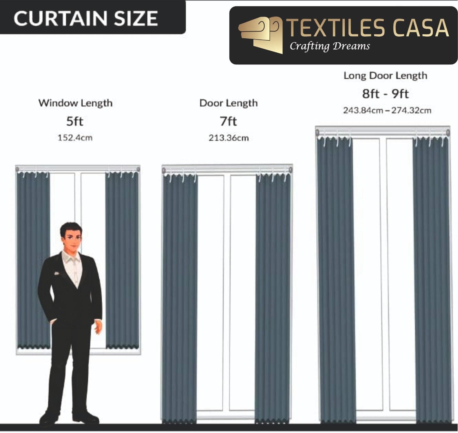 TEXTILES CASA Velvet Room Darkening Curtains for Living Room Bedroom Hallway