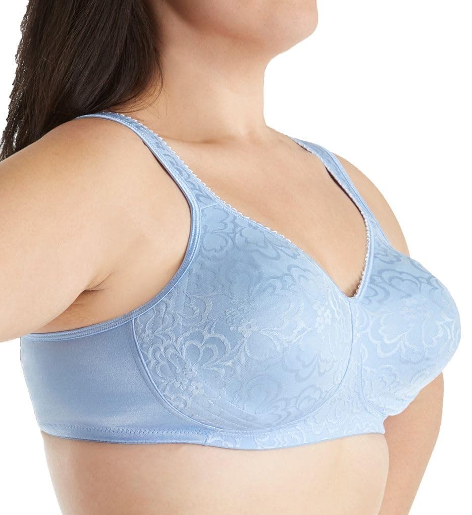 Playtex Women's 18 Hour Ultimate Lift and Support Wire Free Bra, Zen Blue, 42C