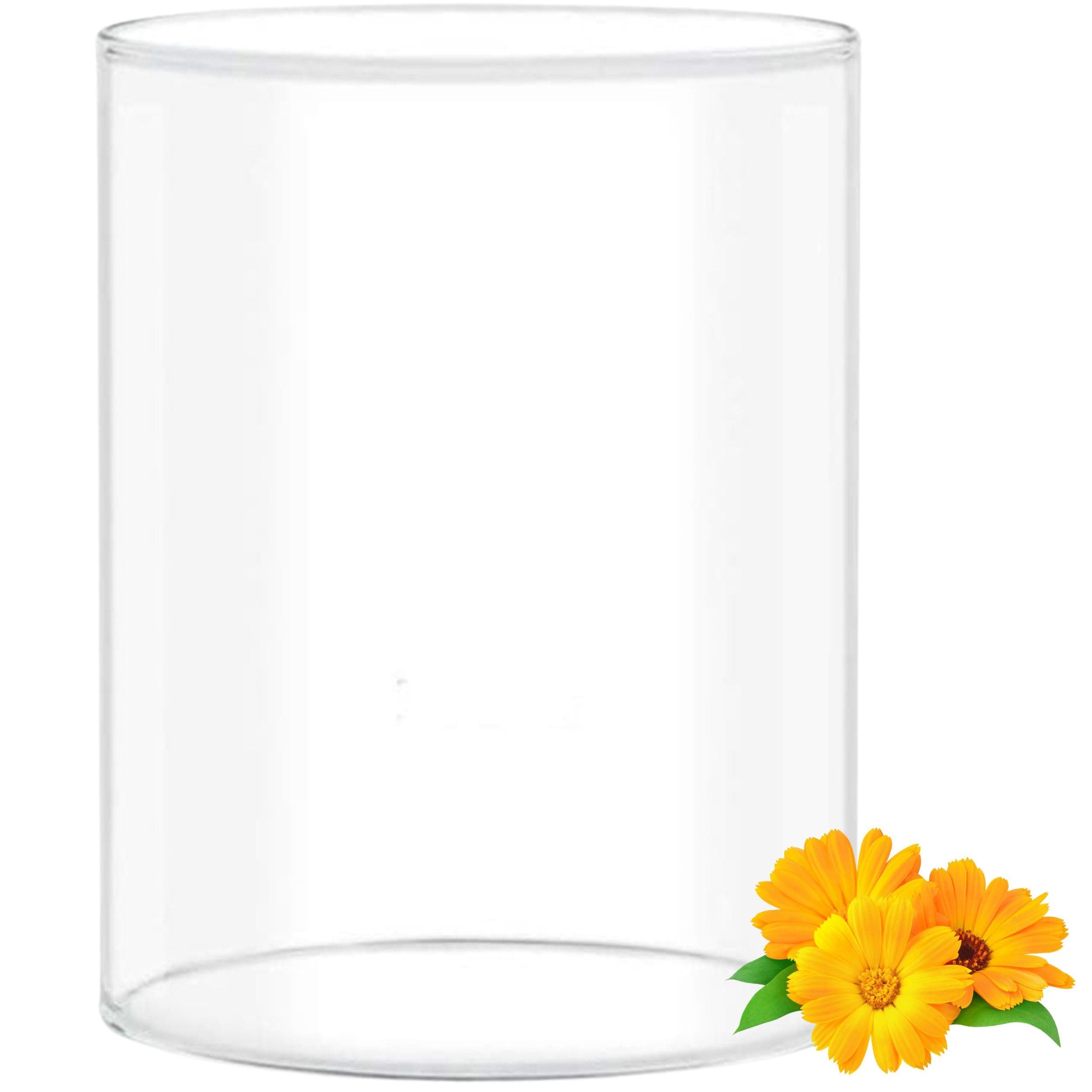 Ein Sof Big Diya Glass Cover Only - 3XL Large Size Borosilicate Glass Cover for Diya Without Diya - Height 7.1 inches, Width 4.8 inches