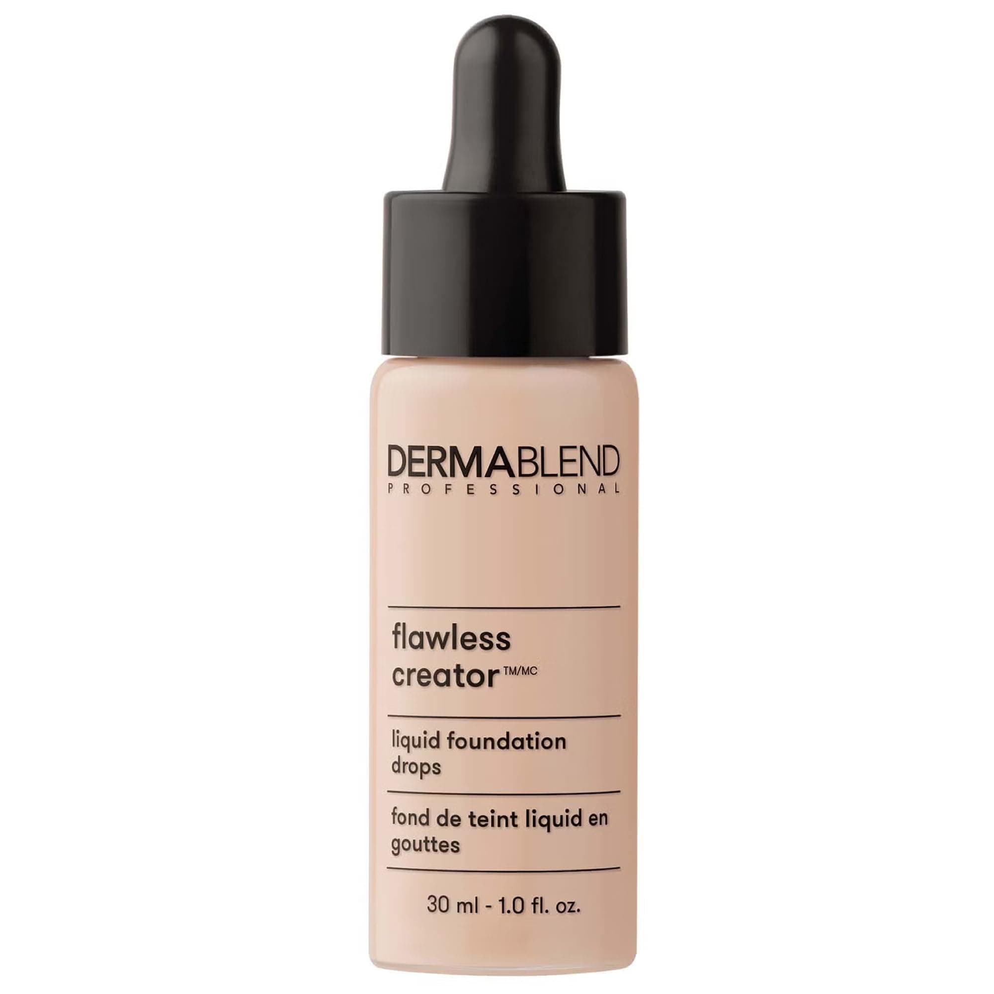 Dermablend Flawless Creator Liquid Foundation Makeup Drops, Oil-Free, Water-Free, 1 Fl. Oz - 30n