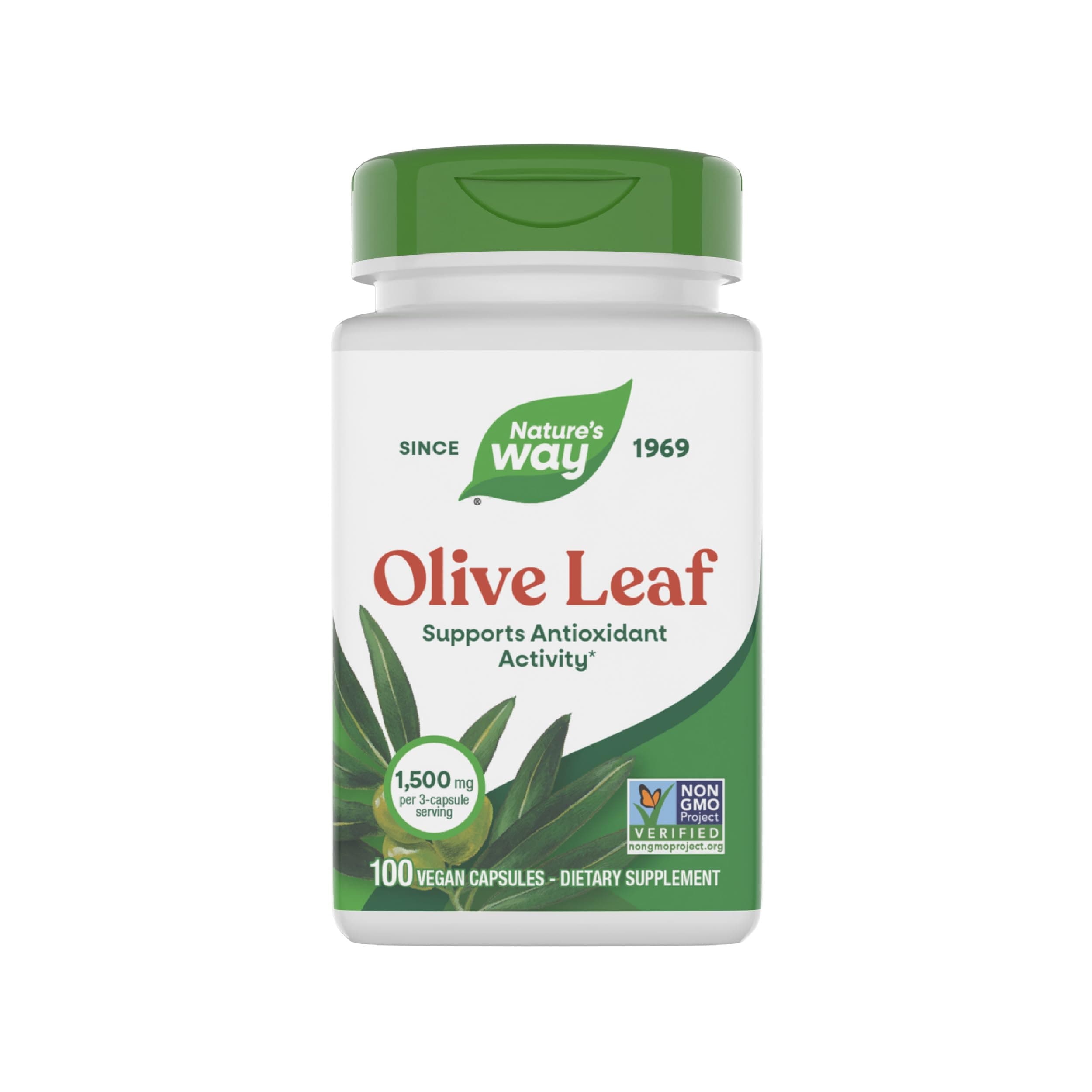 Nature's Way Olive Leaf, 100 Veg Capsules