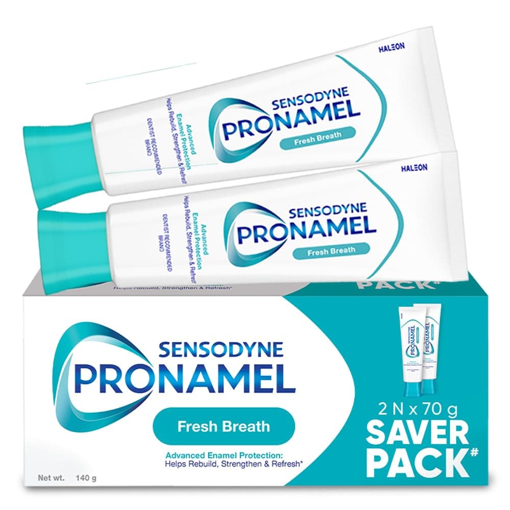 Sensodyne Pronamel Enamel Protection Toothpaste 140g (2 x 70g) Combo Pack | Tooth paste for Cavity Protection, Fresh Breath