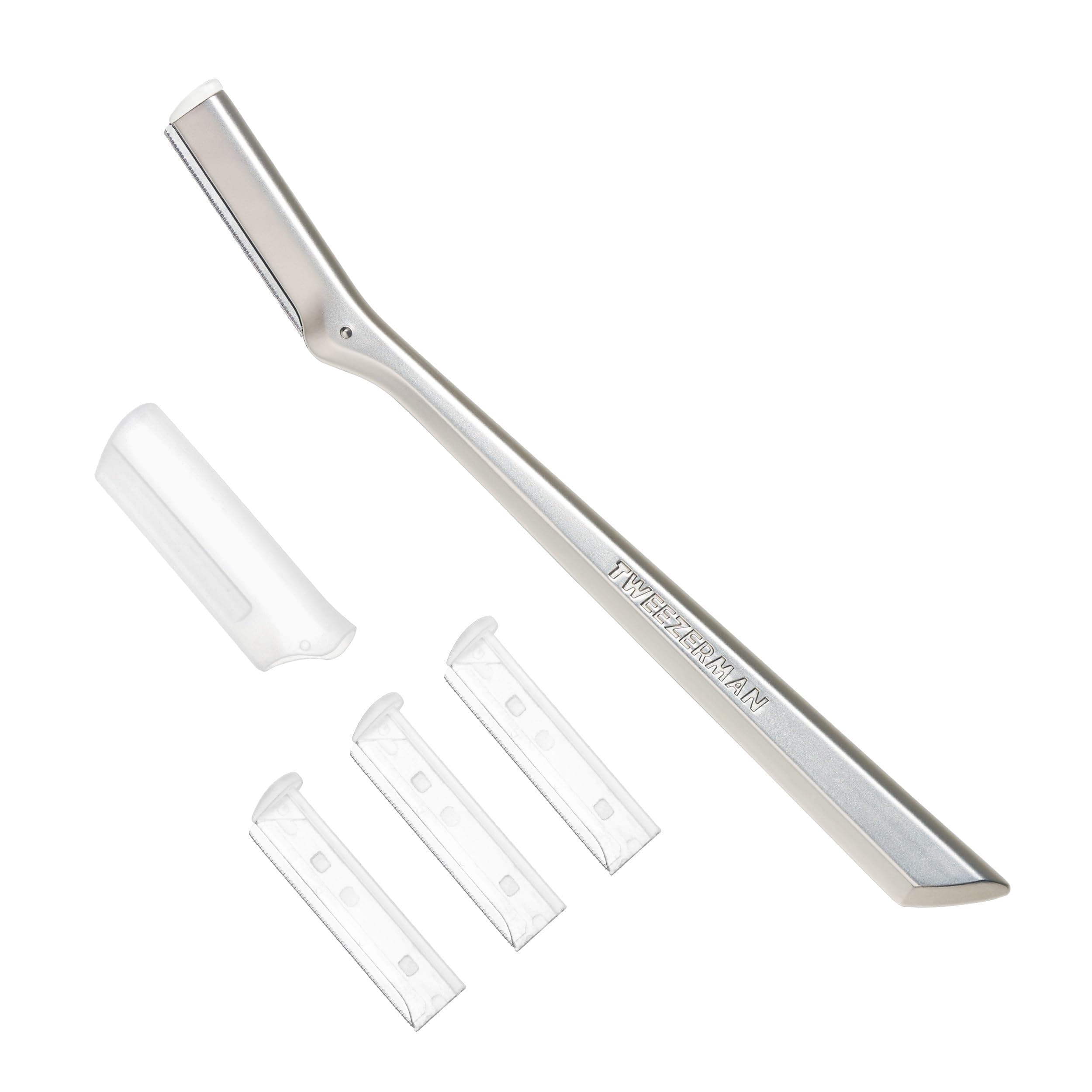 Tweezerman Facial Razor, Silver