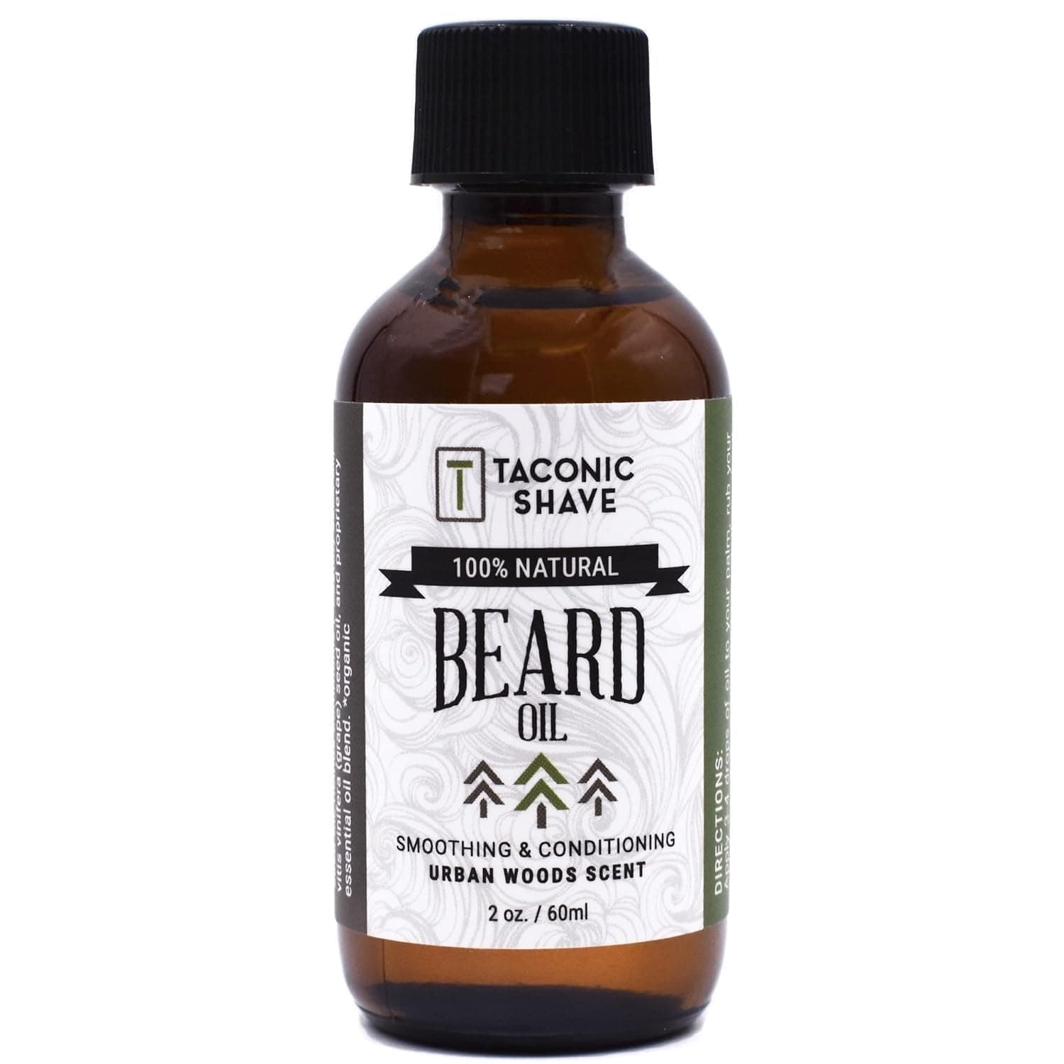 Taconic Shave Premium All Natural Beard Oil - 2 Oz - Conditions, Softens and Enhances your Beard and Skin
