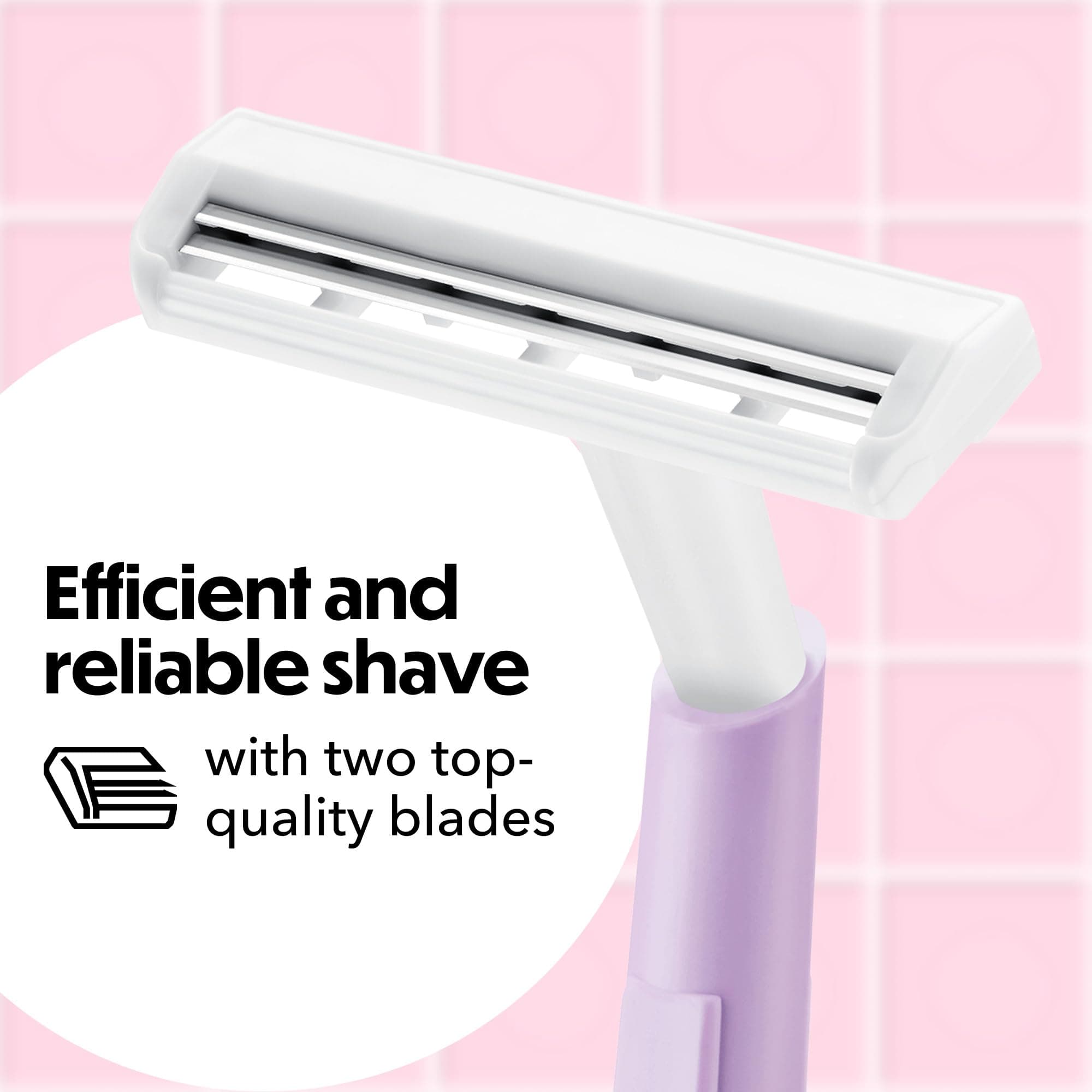 Silky Touch Women's 2 Blade Disposable Razor - 18 ct