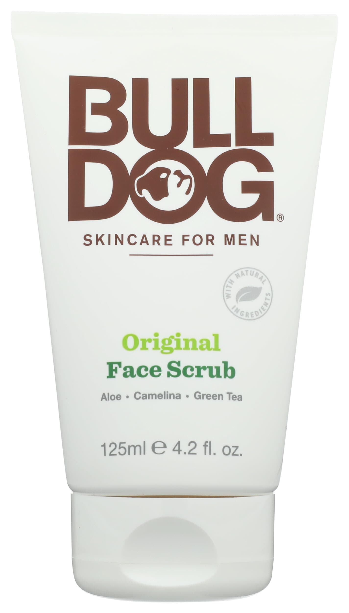Bulldog Skincare For Men, Original Face Scrub, 4.2 fl oz (125 ml)