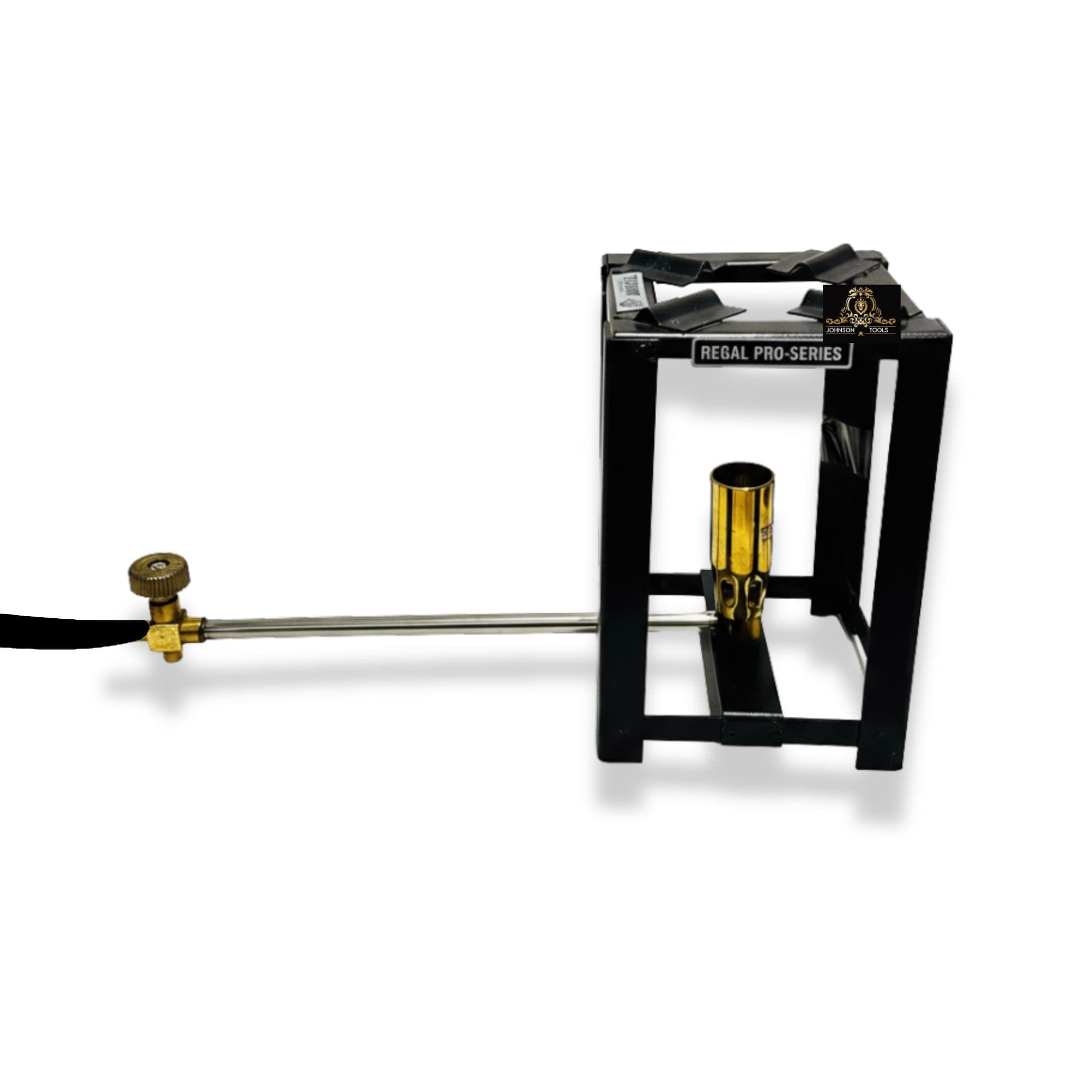 Johnson Tools Jewellery Flamethrower Stove Set with Stand – Bangali Chulha Set for Gold, Silver Jewellery Heating and Boiling, Laboratory Flamethrower Stand Tool