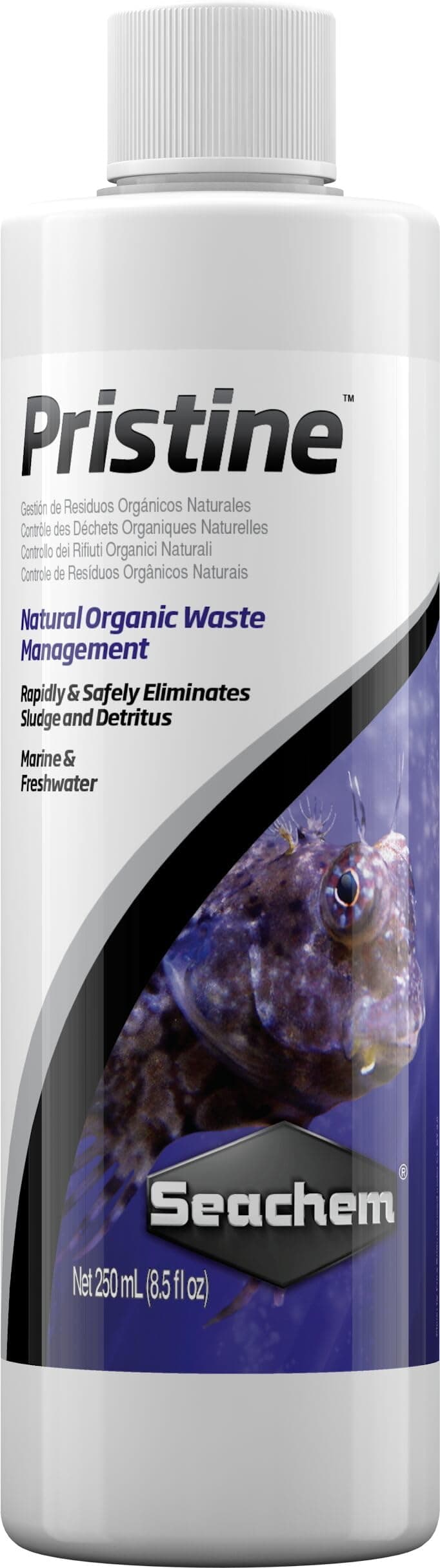 Seachem Pristine Natural Organic Waste Management, 250 ml.