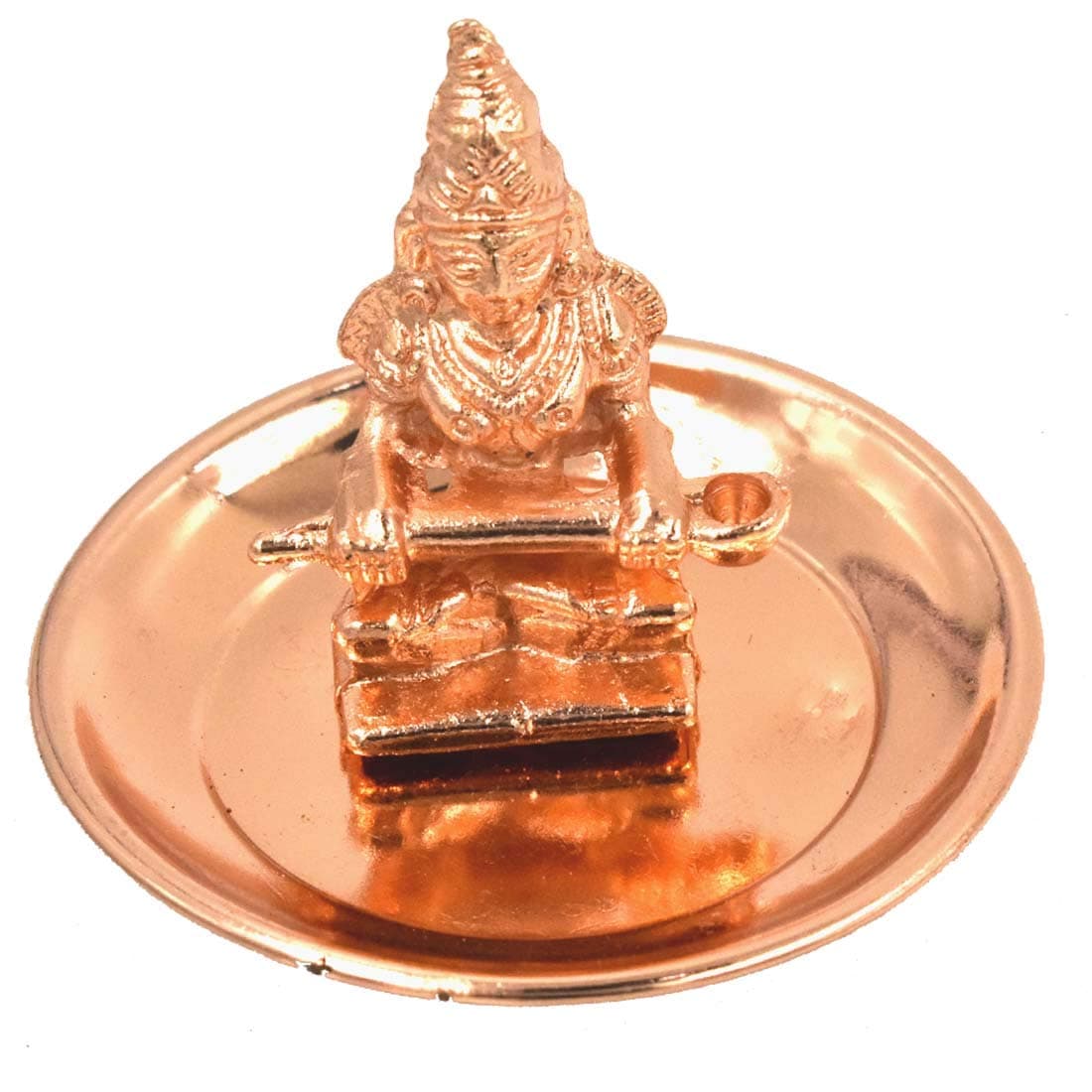 Faynci Annapurna Devi – The Goddess of Food and Nourishment Copper Pooja Kit (Copper)