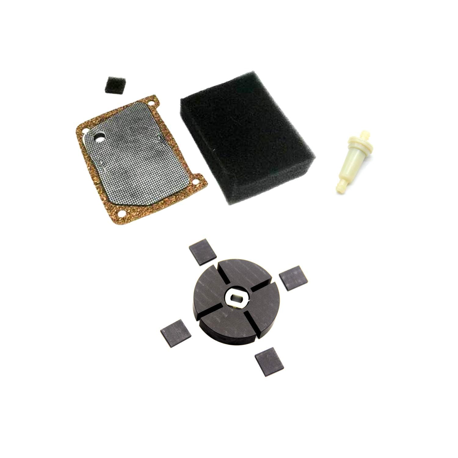 Pro-Parts PP204 HA3004 1/2" Rotor Kit and PP214 Filter Kit for Desa Master Reddy Sears Space Heaters Parts #70-022-0100