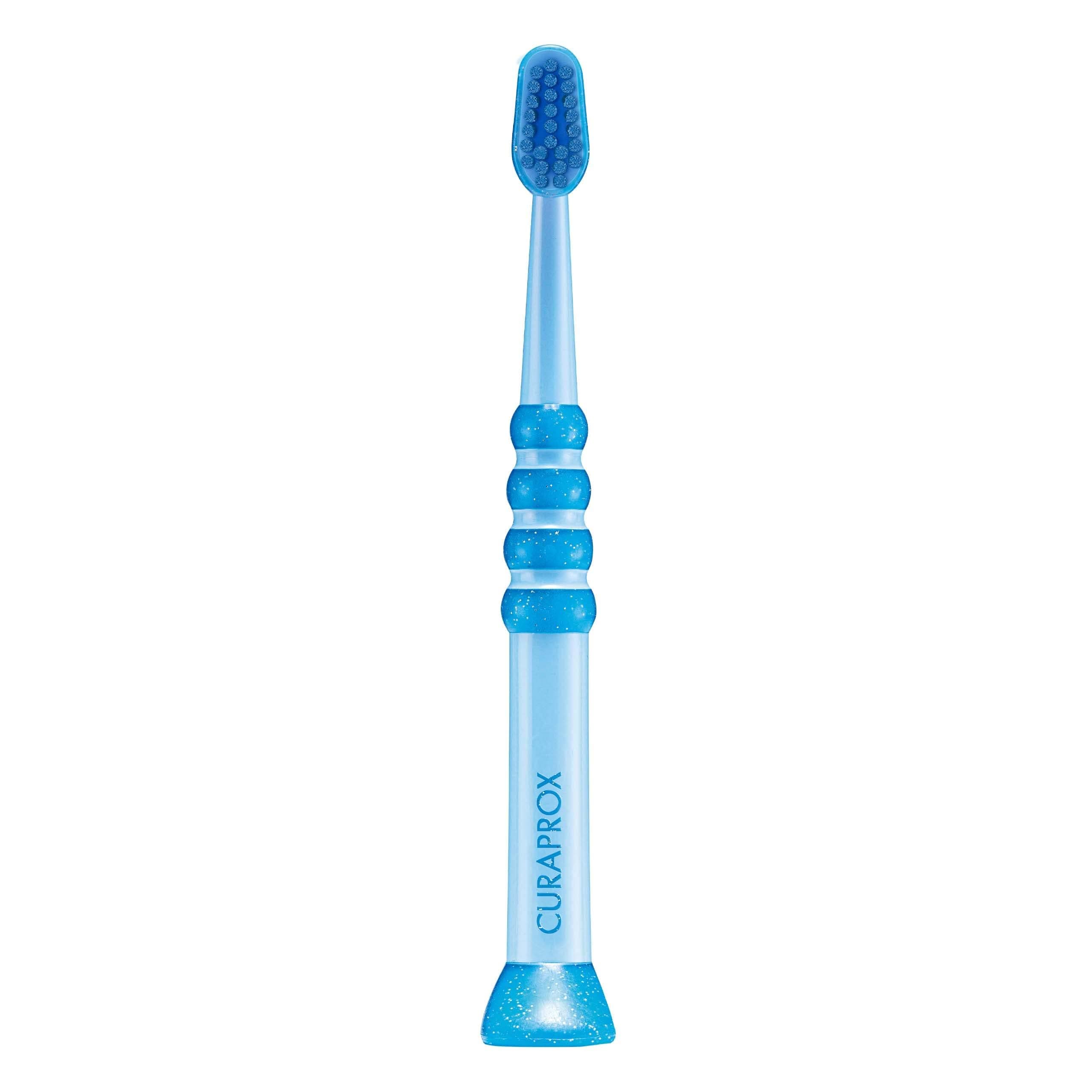 Curaprox Baby Toothbrush, 5500 Filaments, Blue-Blue, Swiss Made