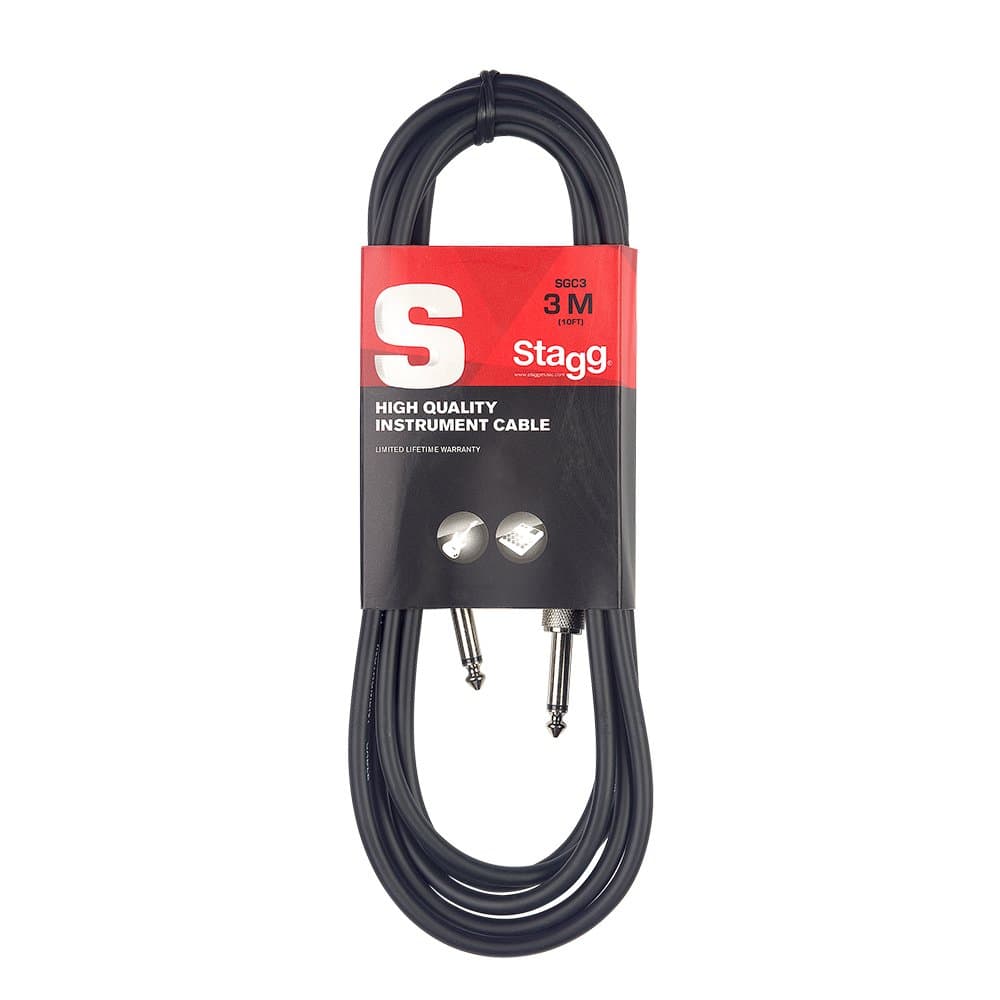 Stagg SGC3 Standard Instrument Cable, 3m