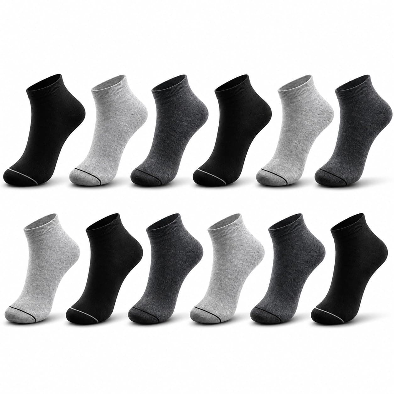 MCAVOY ROME Ankle Length Cotton Socks Men & Women for Sports Unisex Multicolor Socks Ideal for Gym, Casual Wear & Running Odor Free,