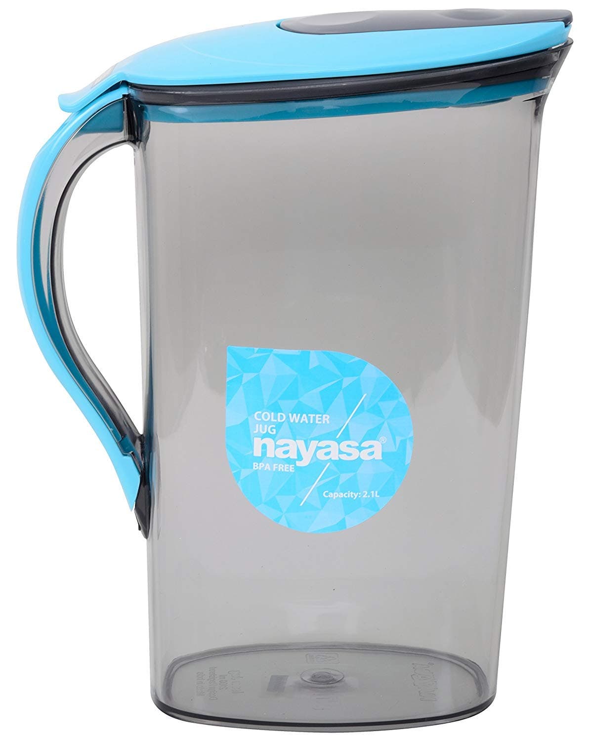 Nayasa Superplast Plastic Icon Jug (Blue, 2.1 L)