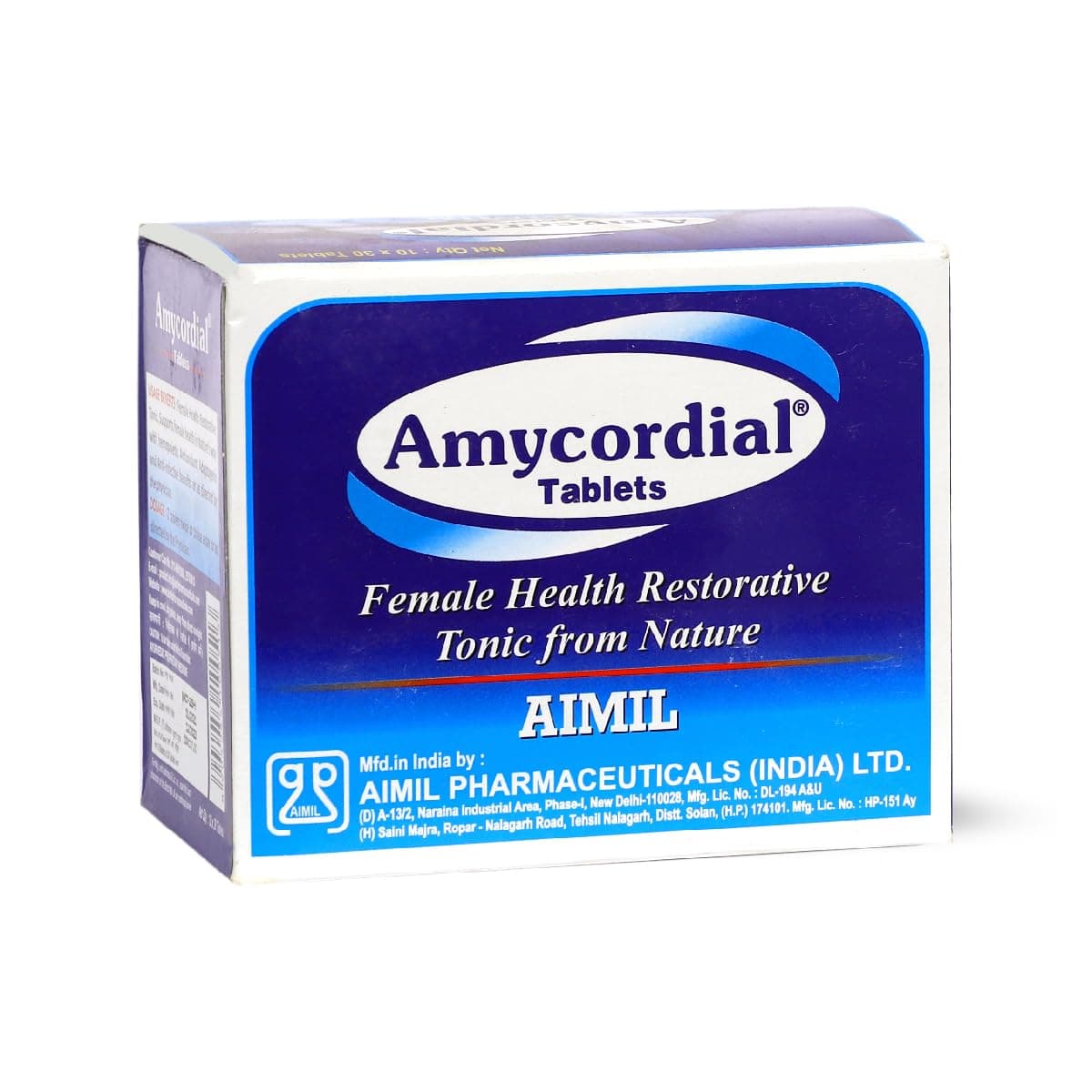 AIMIL Amycordinal Tablets Nourishment Health Tonic for Women|Effectively Maintains and Nourishes the Female System|Also Supports Healthy Body Functions in Teenage Girls