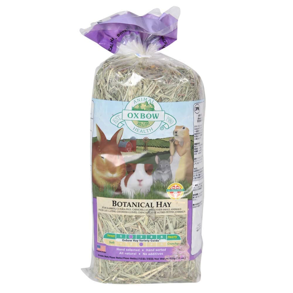 Oxbow Animal Health Botanical Hay For Pets, 15-Ounce,All Life Stages,1 Count