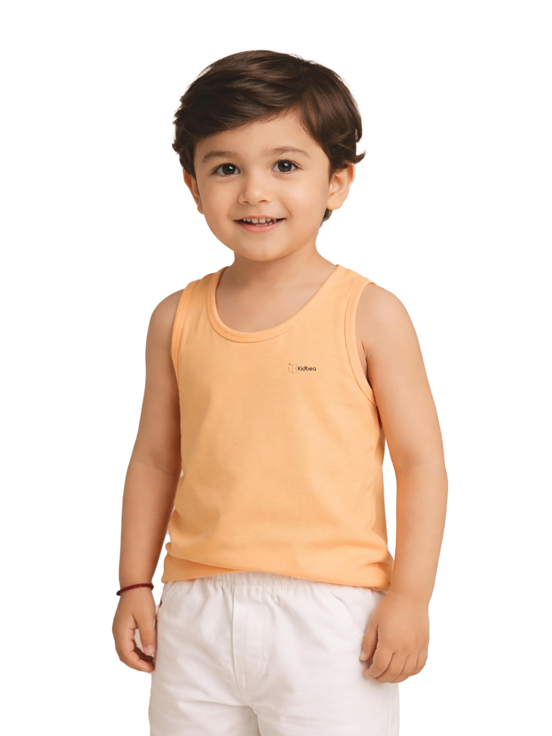Kidbea Bamboo Vest for Kids Clothing | Sleeveless Summer Innerwear Vest | Ultra Soft, Breathable, Lightweight Toddler Wear
