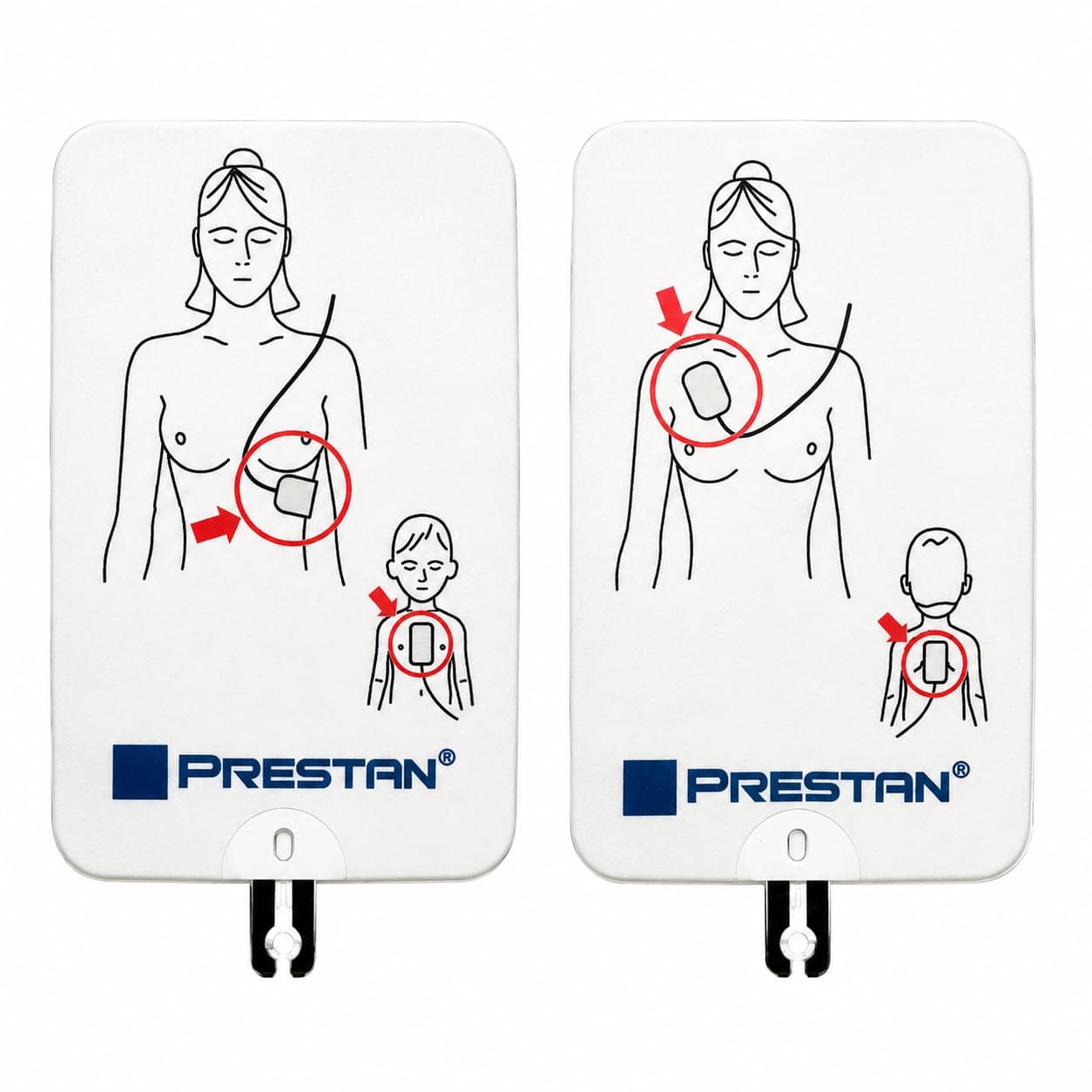 Prestan Products Prestan CPR AED Training Pads (One Set)
