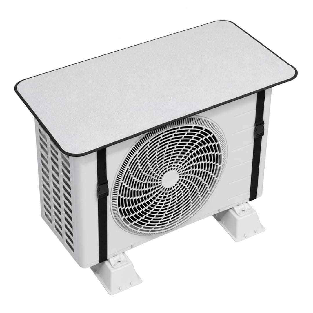 FIVA® Split AC Outdoor Unit Cover 6 mm (36x16 Inch) | Fits Up to 1.5 Ton AC | Weatherproof Heat Insulation | Energy Saving, Durable & Long-Lasting Protection