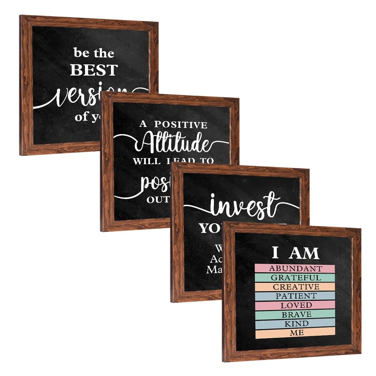 Chaka Chaundh - Motivational Quotes frames - Framed Posters with Frame - Quotes Wall Frames for OFFICE, HOME, STUDY ROOM & ENTREPRENEUR
