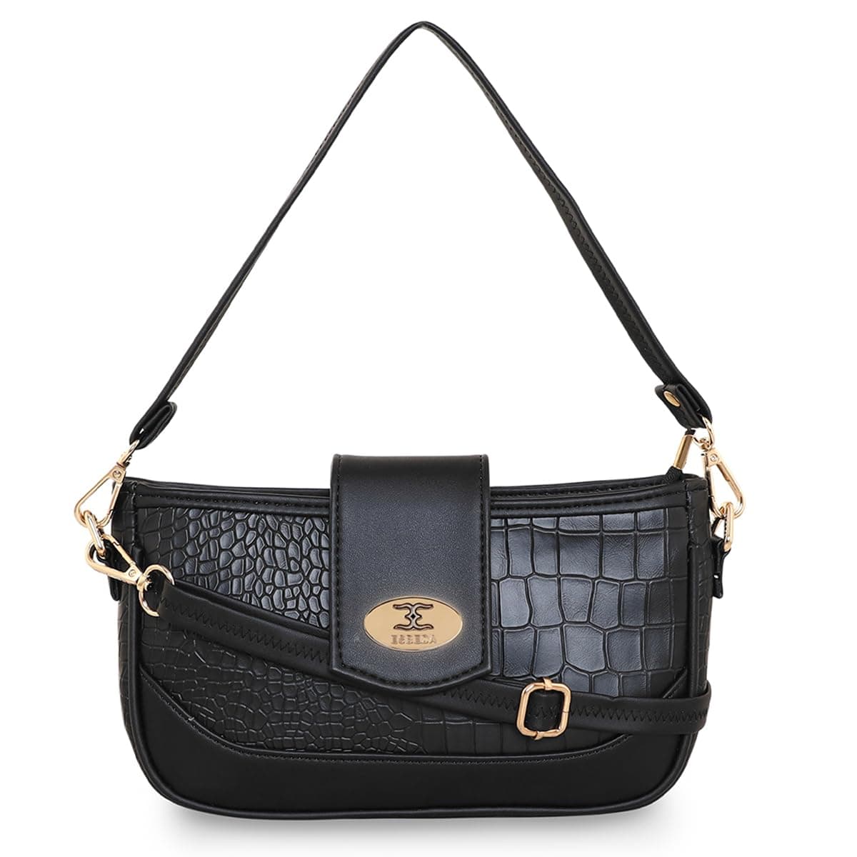 ESBEDA Croco Texture Crossbody Sling Bag | Ladies Purse | Slings For Casual Carry | Stylish Sling Bag | Gift Bag For Women