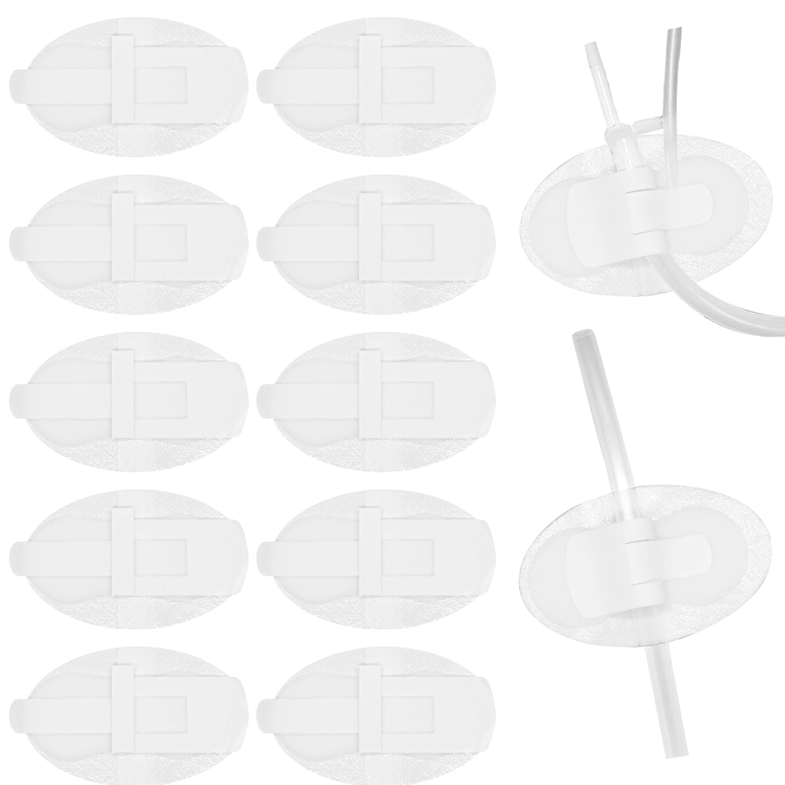 10 Pcs Foley Catheter Stabilization Device, Urinary Catheter Leg Bag Holder, Adhesive Urinary Leg Bag Holder, Band Holder, Catheter Supplies