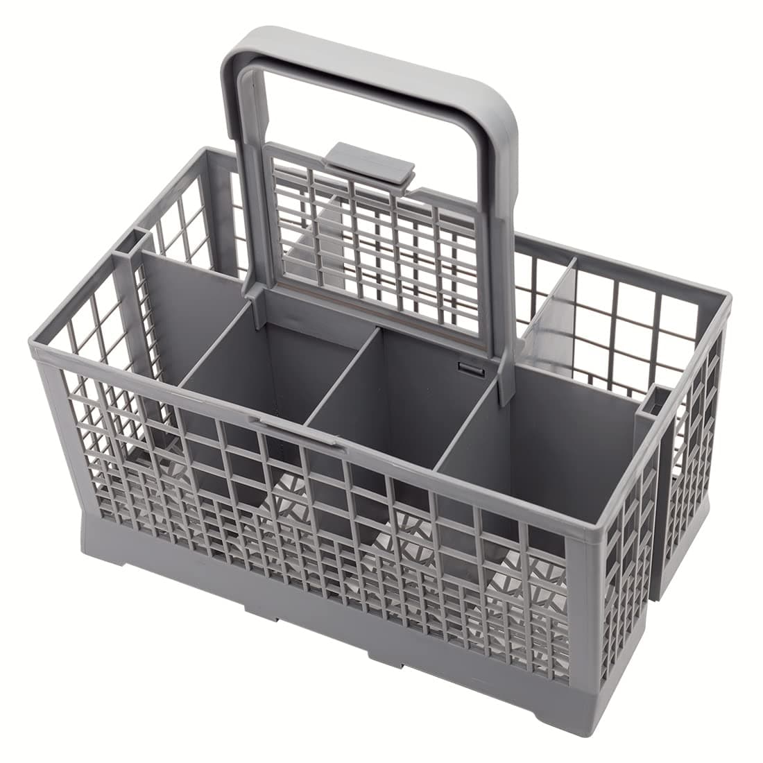 Ying-ti Dishwasher Cutlery Basket - Universal, Compatible with Most Brands - GE, Whirlpool, Samsung, BOSCH, Maytag, KitchenAid, Kenmore - Grey