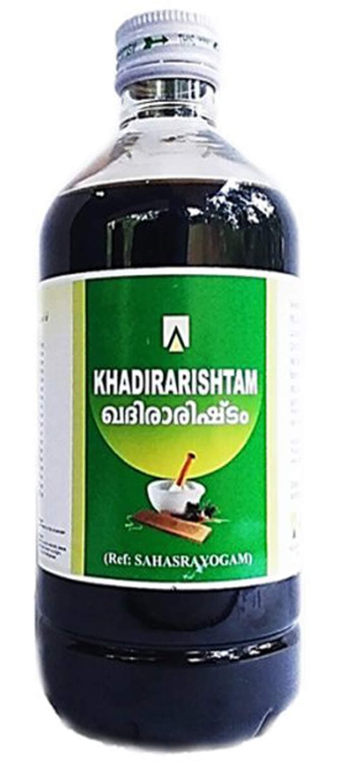 Aswini Pharmaceuticals EyeonBay Khadirarishtam, 450 ML
